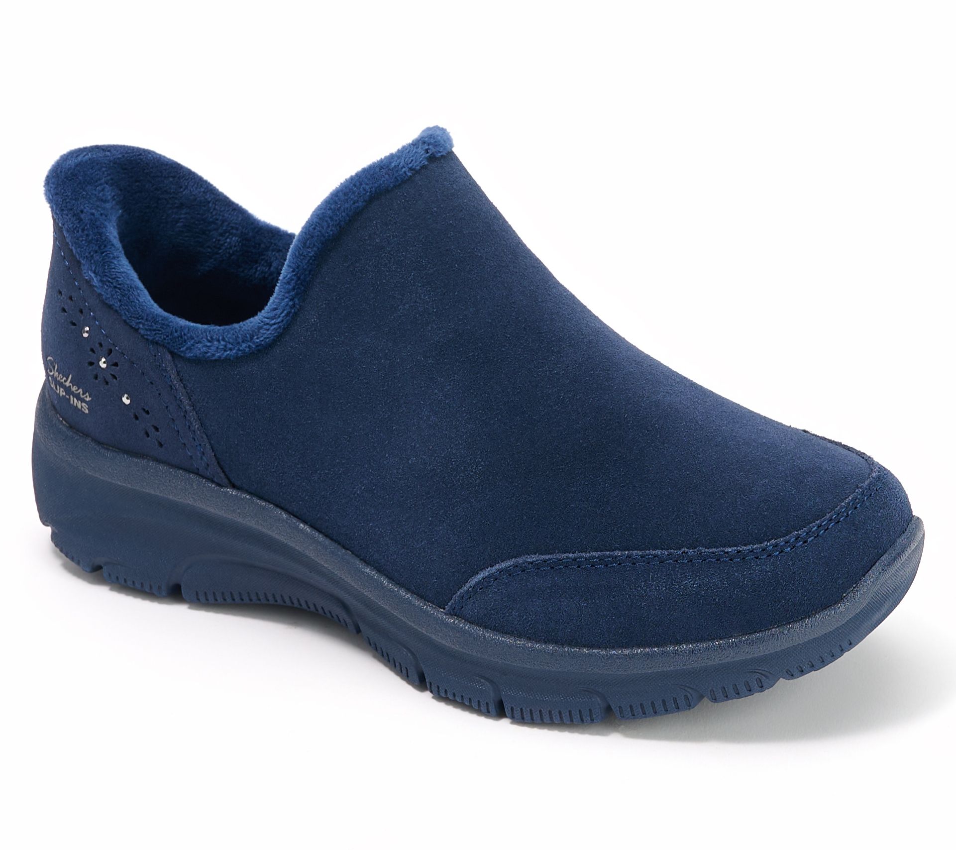 Skechers Slip-ins Easy Going Water-Repellent Suede Shoes