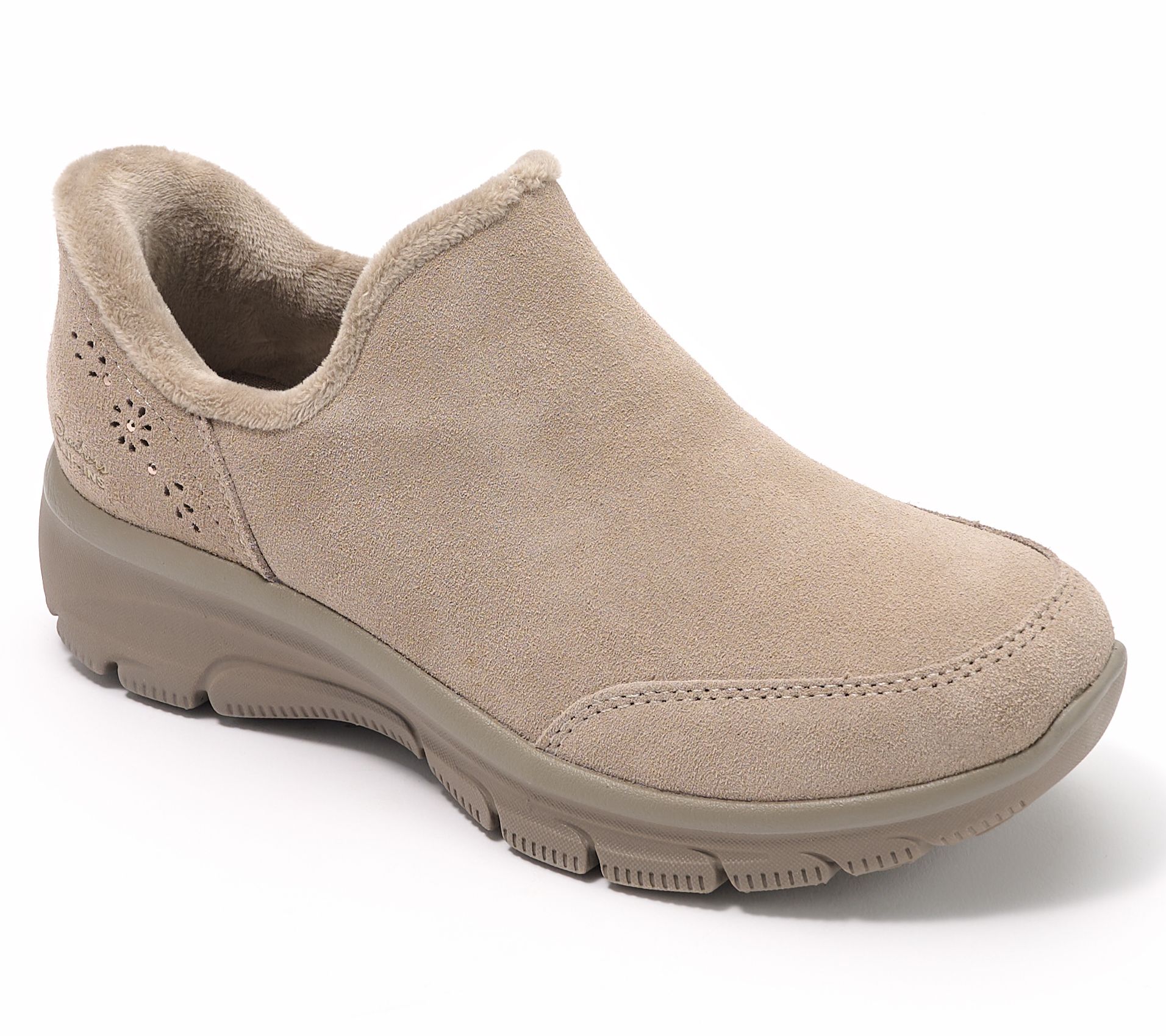 Skechers Slip-ins Easy Going Water-Repellent Suede Shoes