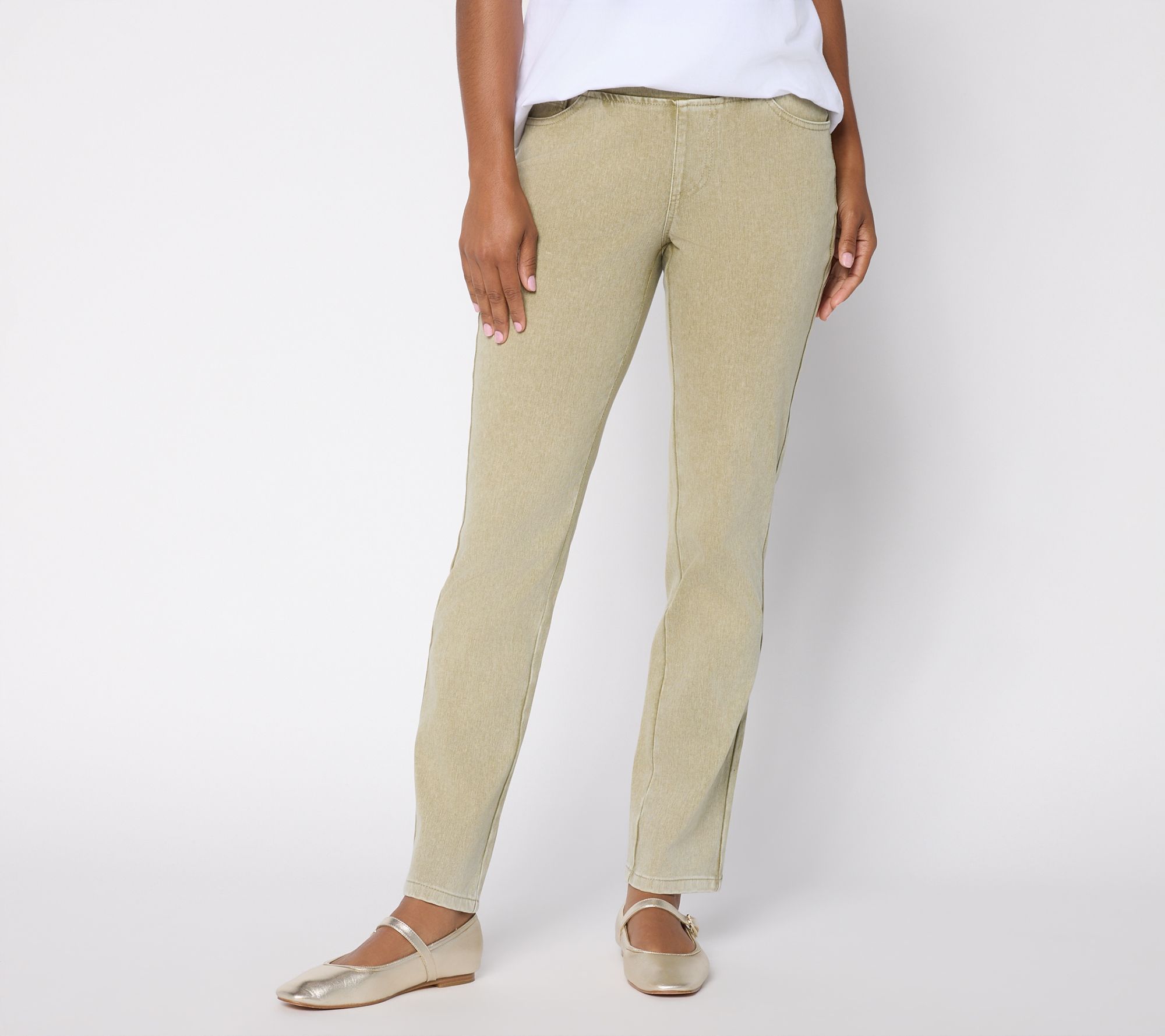 Belle Boho by Kim Gravel Petite Horizon Vintage Washed Jean