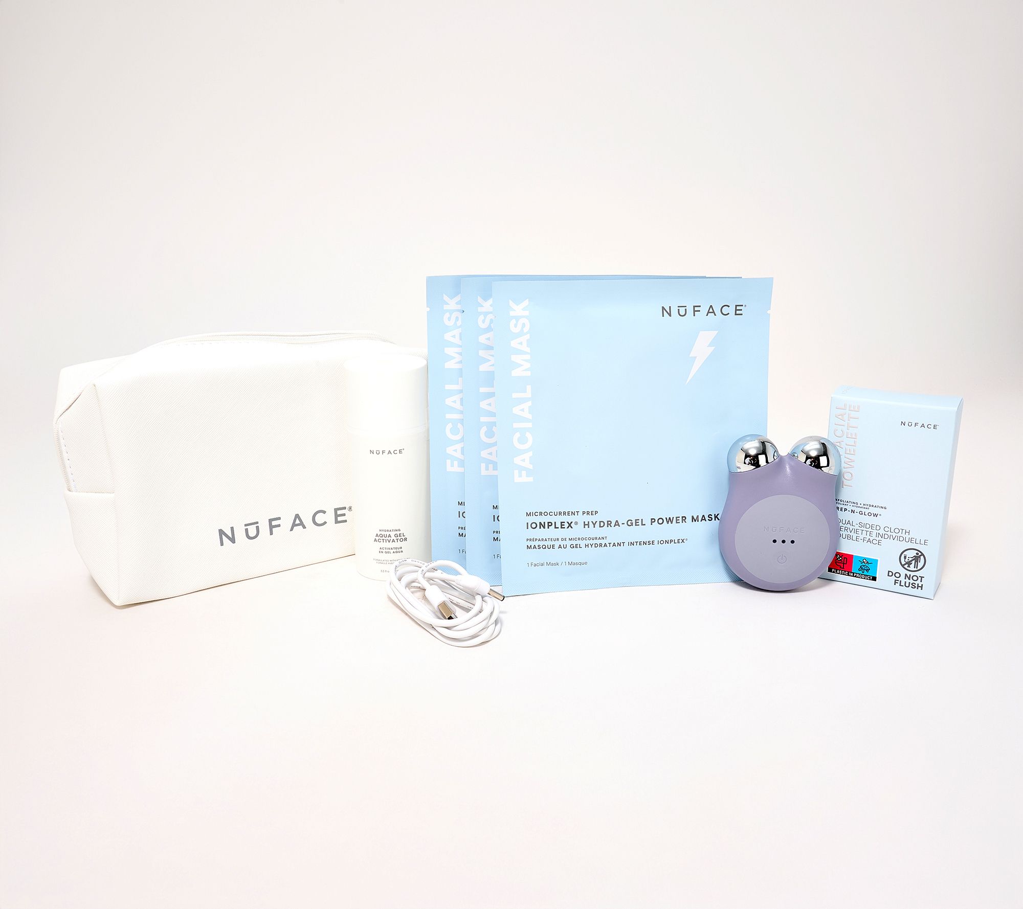 NuFace Mini+ Facial Toning Device with Travel Kit