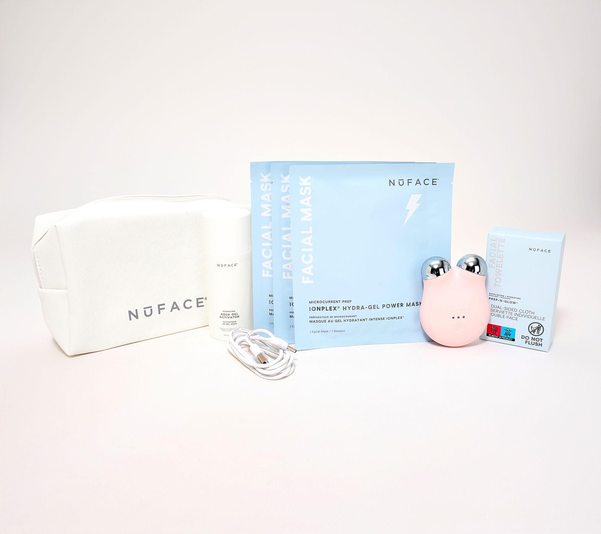 NuFace Mini+ Facial Toning Device with Travel Kit