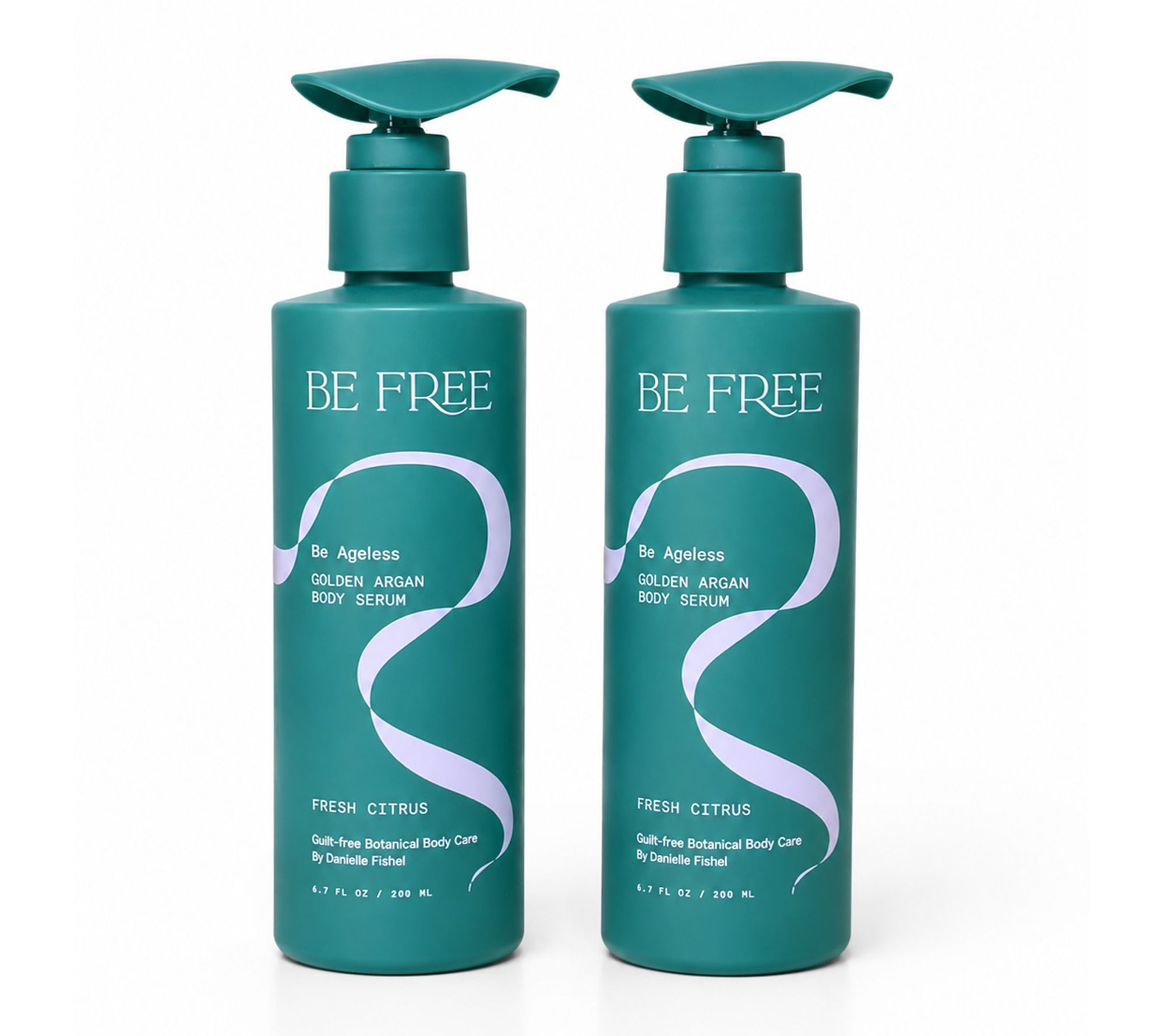 Be Free by Danielle Fishel Golden Argan Oil Body Serum Duo