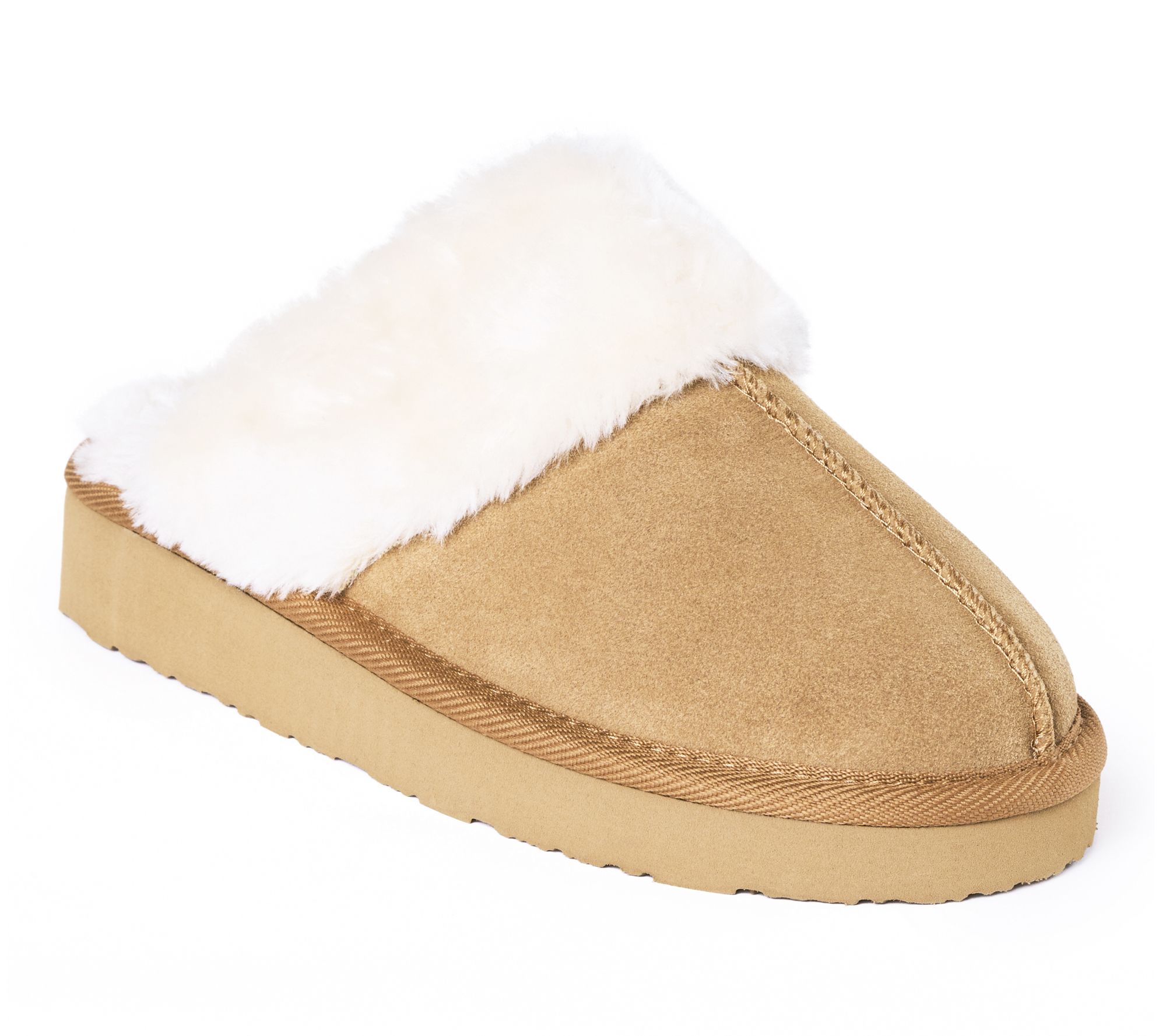 Minnetonka Women's Chesney Hi Suede Slippers