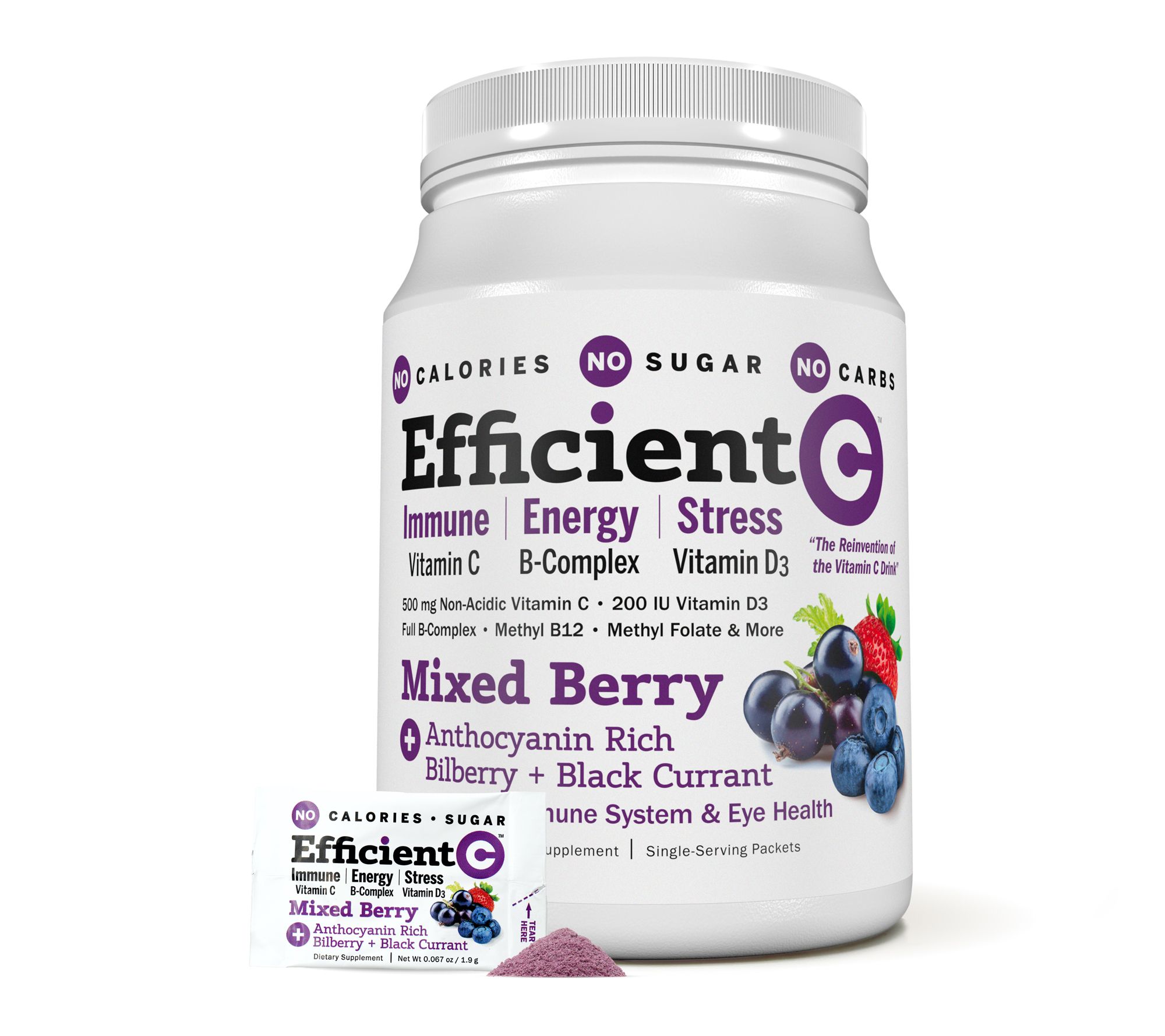 Andrew Lessman Efficient-C Mixed Berry 90 Packets