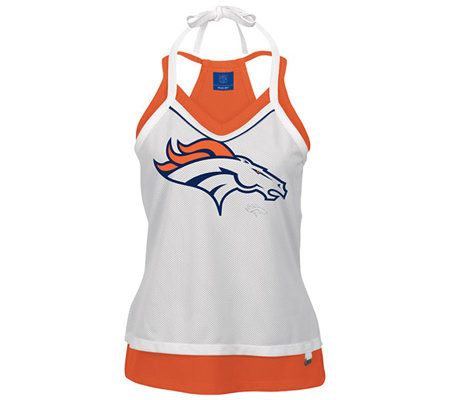 NFL Denver Broncos Women's Double Time Tank Top 