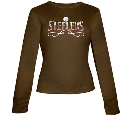 Pittsburgh Steelers Women's Long Sleeve Shirts 