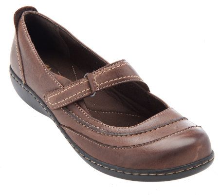 Clarks Bendables Ashland Avenue Leather Mary Janes - Page 1 — QVC.com