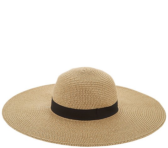 "As Is" Attitudes by Renee Straw Hat with Sun Protection