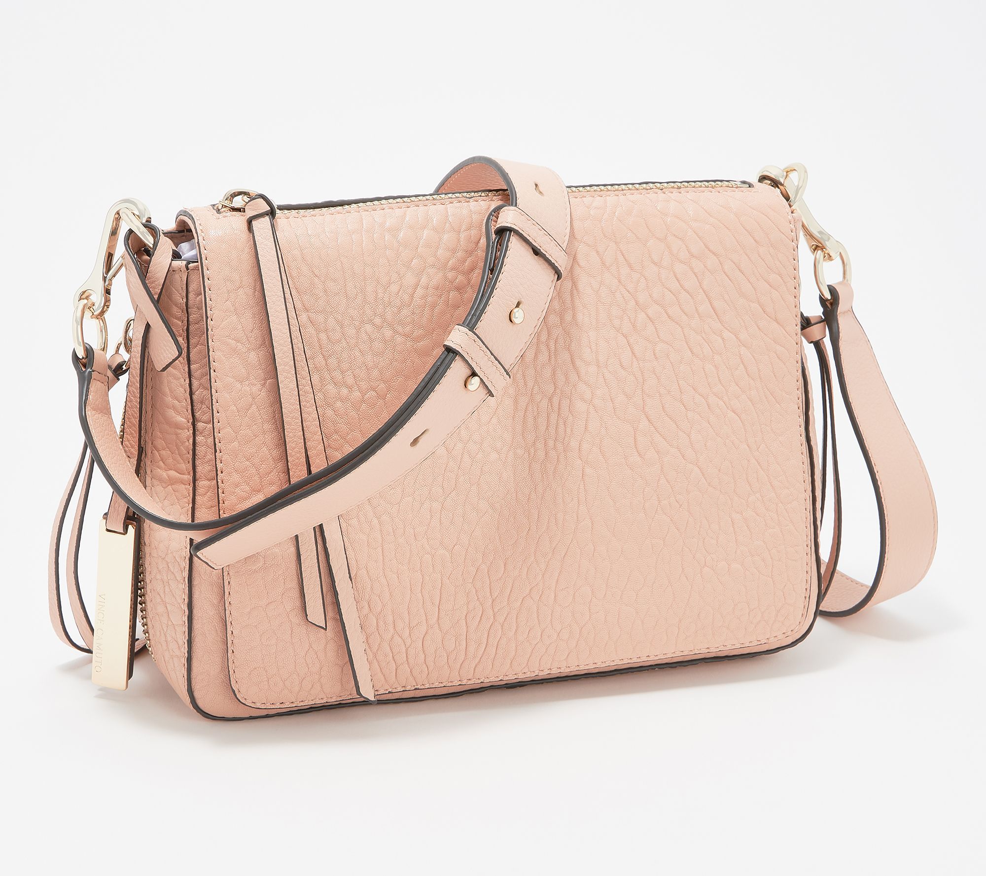 Vince camuto lamb leather crossbody clearance bag