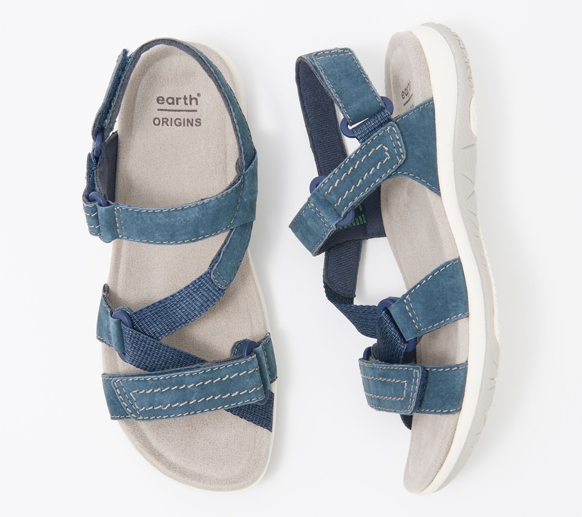 qvc sandals earth