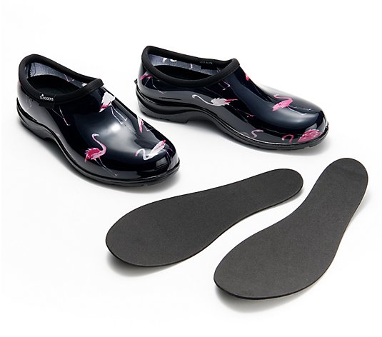 Sloggers Classic Designs Waterproof Garden Shoe w/ Comfort Insole