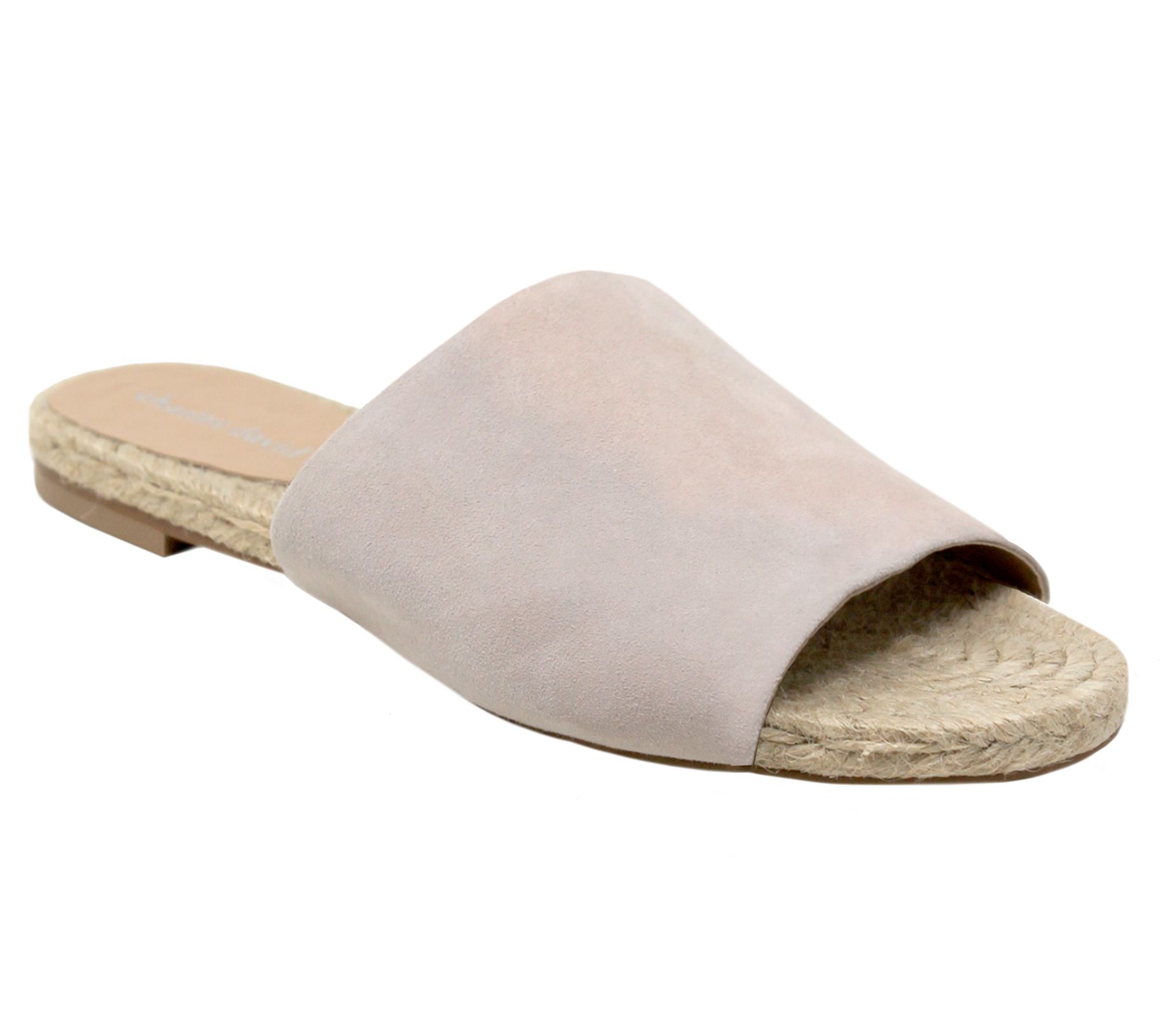 charles david leather slide sandals