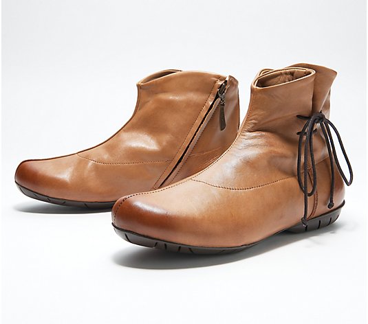 Sergio Tomani Leather Ankle Boots - Laska