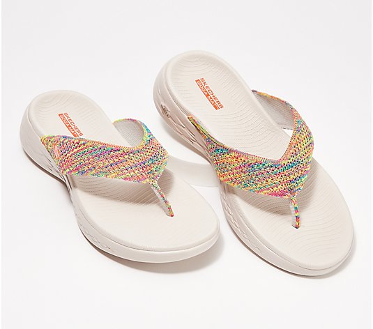 Skechers On-the-GO 600 Washable Thong Sandals - Paradise