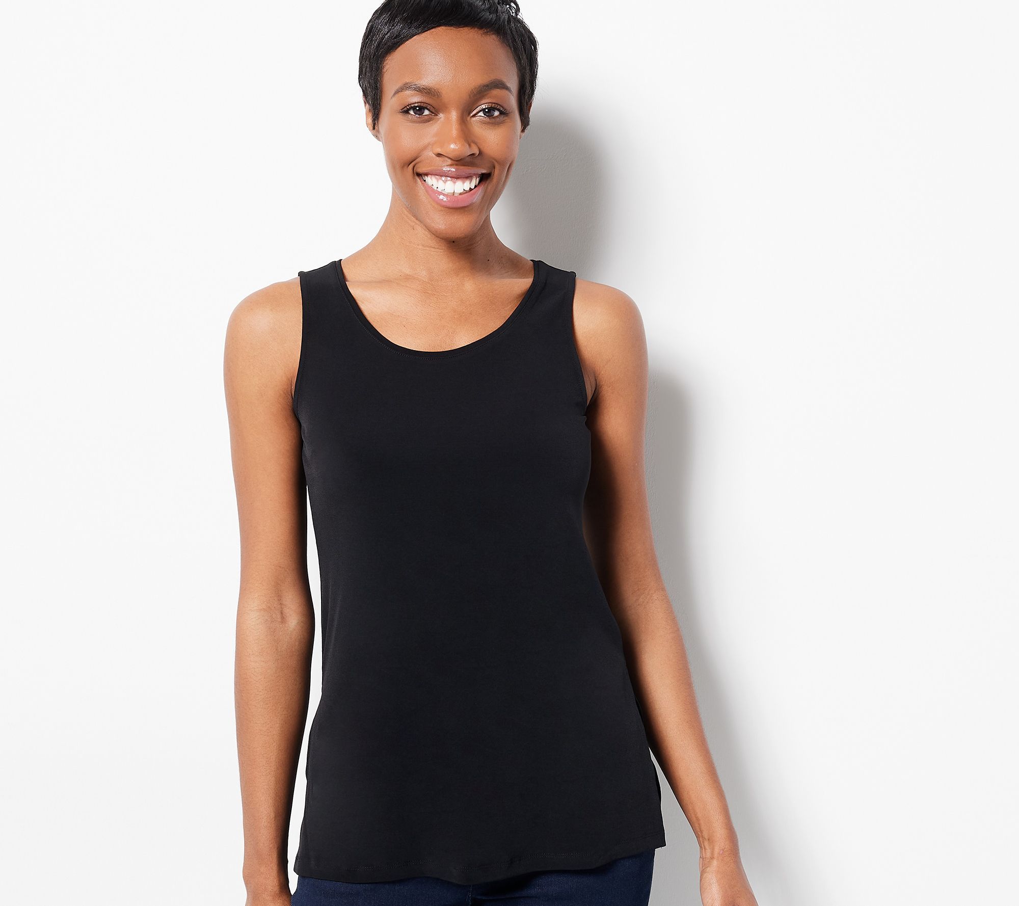 Susan graver liquid sales knit tank tops