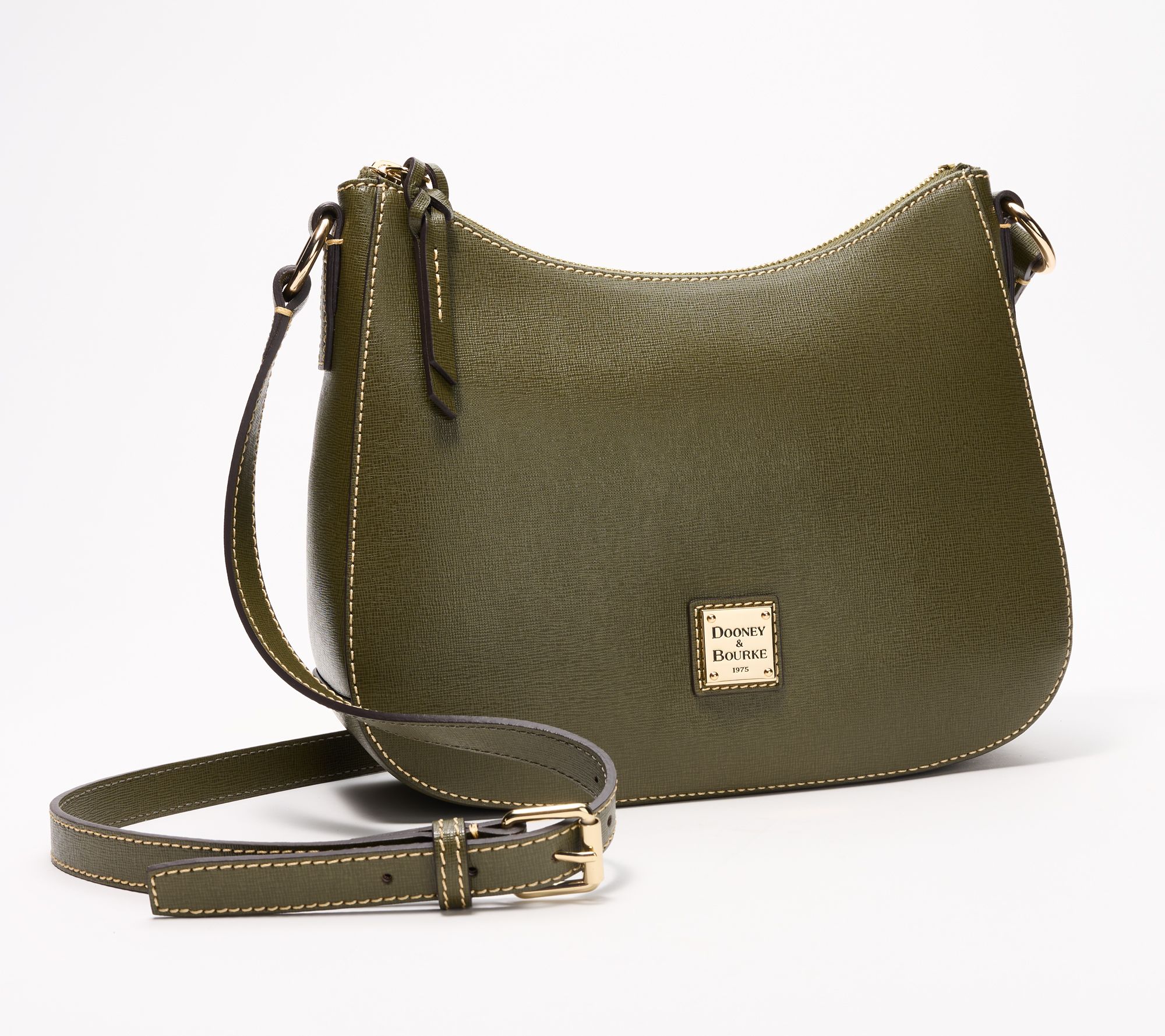 Dooney & Bourke Handbag, Saffiano Lexi Crossbody - Brown Tmoro