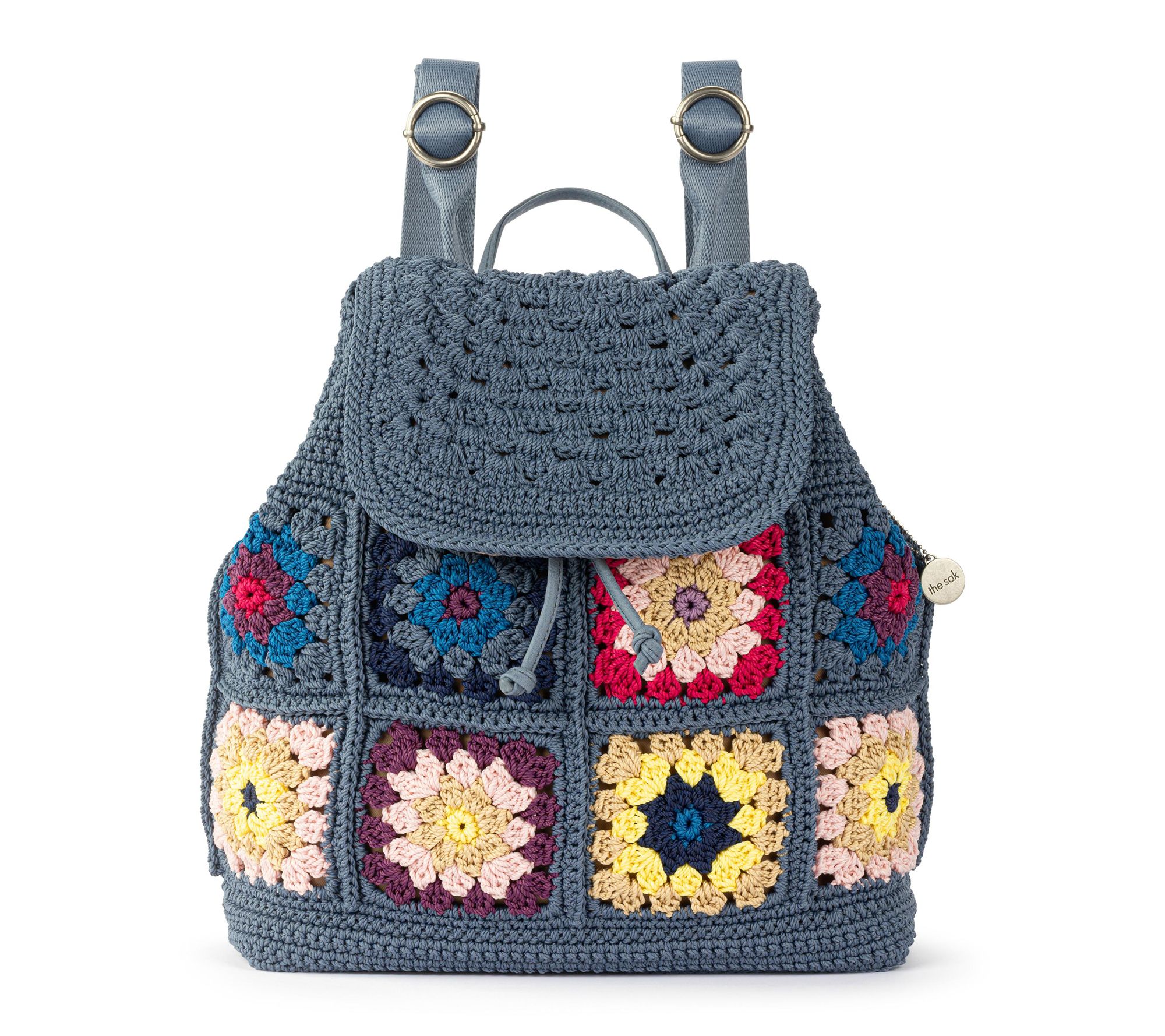 The Sak Sayulita Crochet Backpack