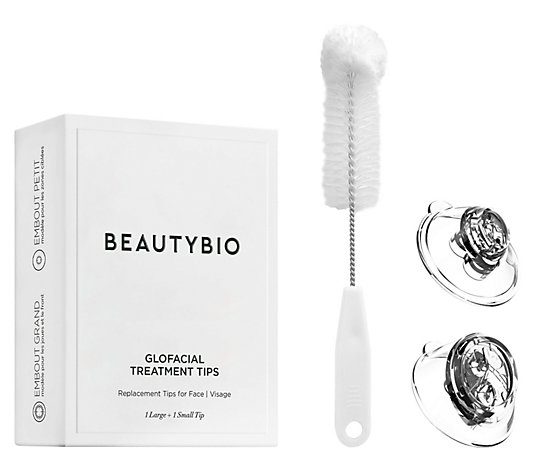 BeautyBio GLOfacial Replacement Treatment Tips & Brush Pack