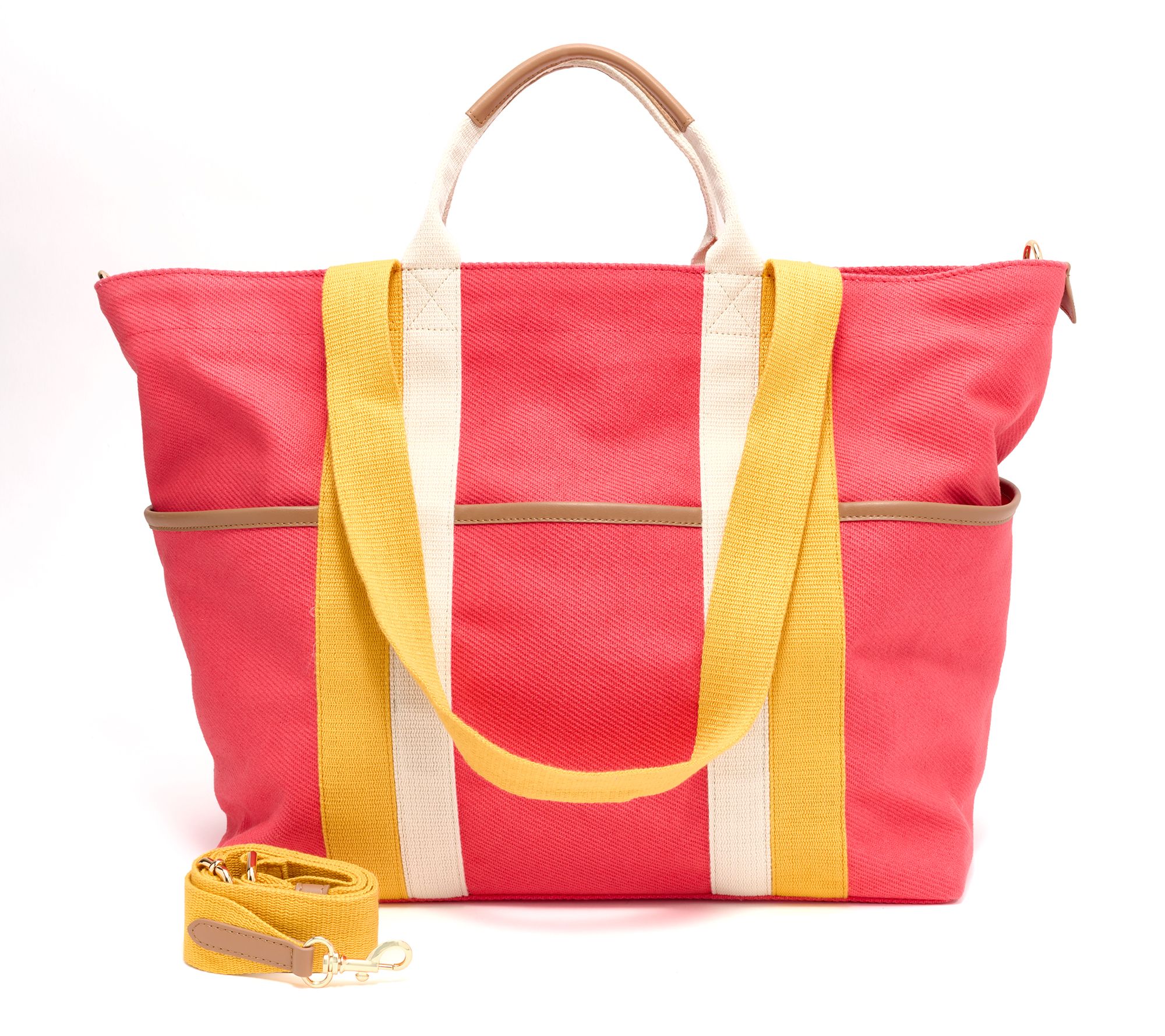 Market By Monica Canvas Hero XL Tote with Crossbody Strap