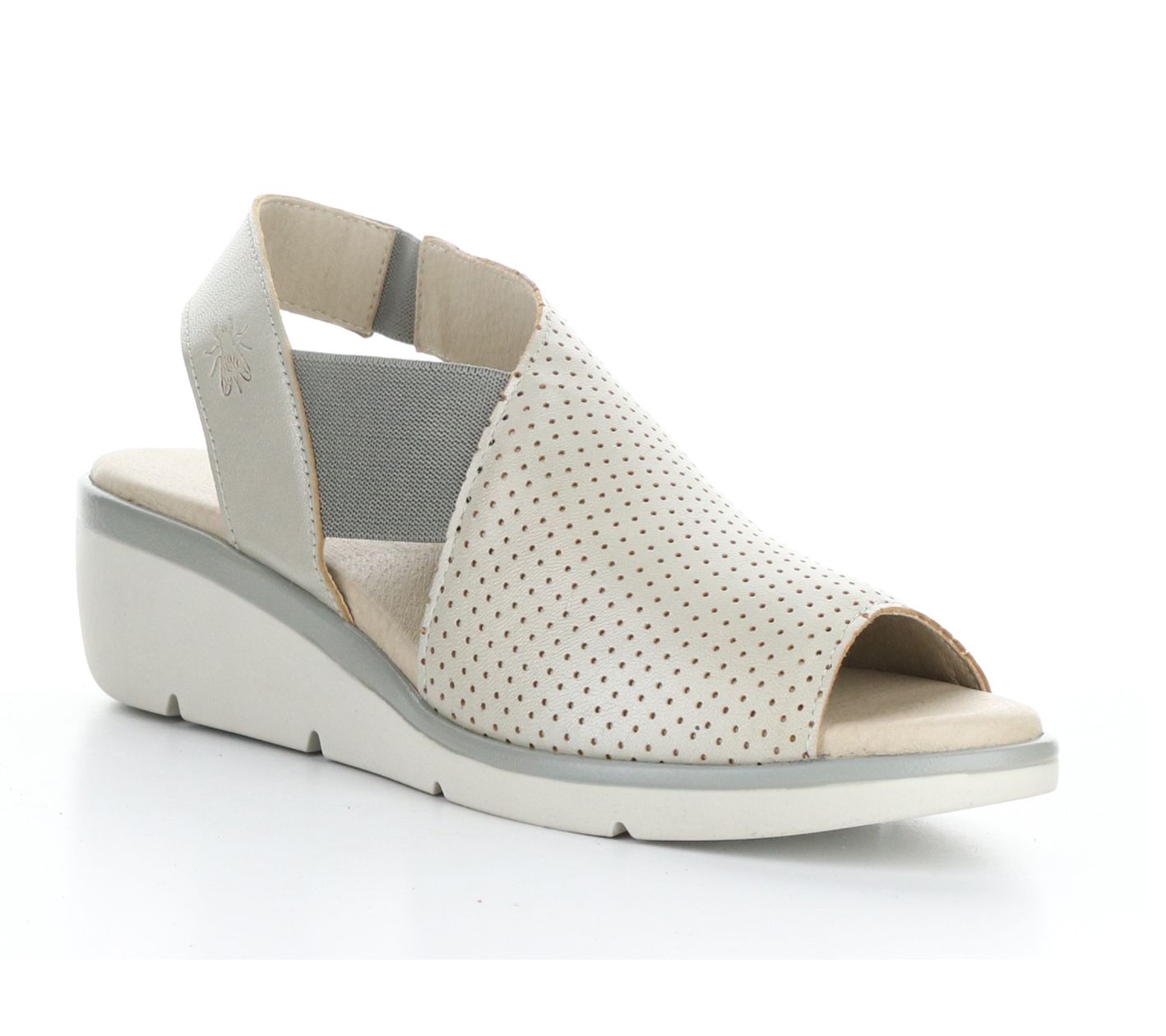 Fly London Patent Leather Wedge Sandal - Nisi