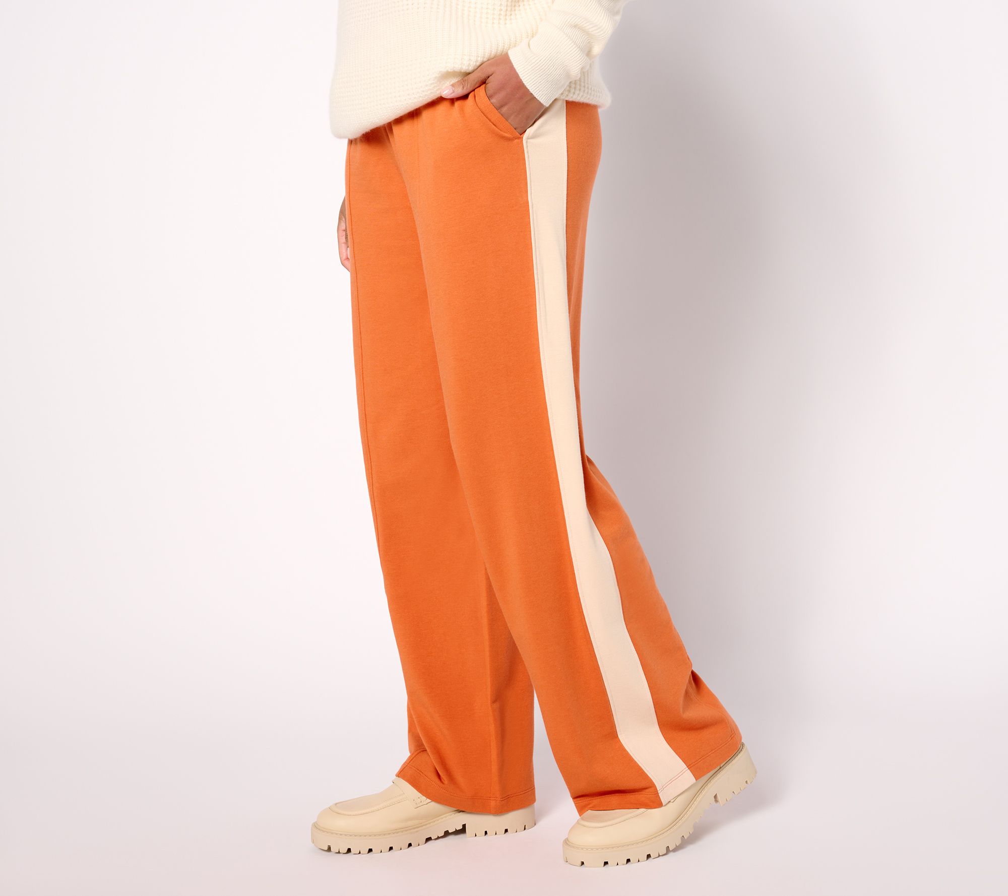 "As Is" Studio Park x Kerstin Lindquist Pet Side Stripe Knit Pant