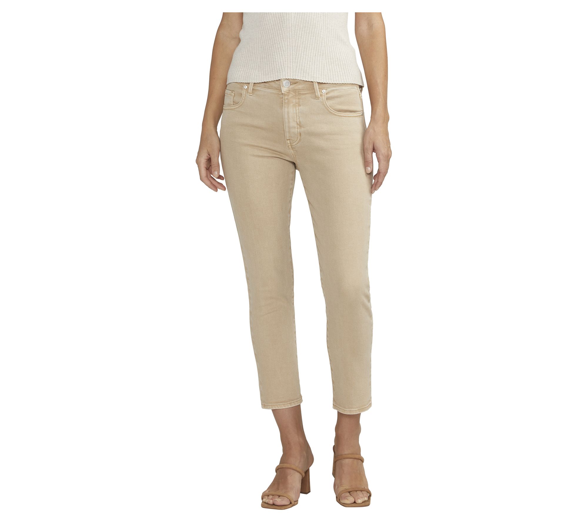 JAG Cassie Mid Rise Cropped Pants - GDS676 - QVC.com