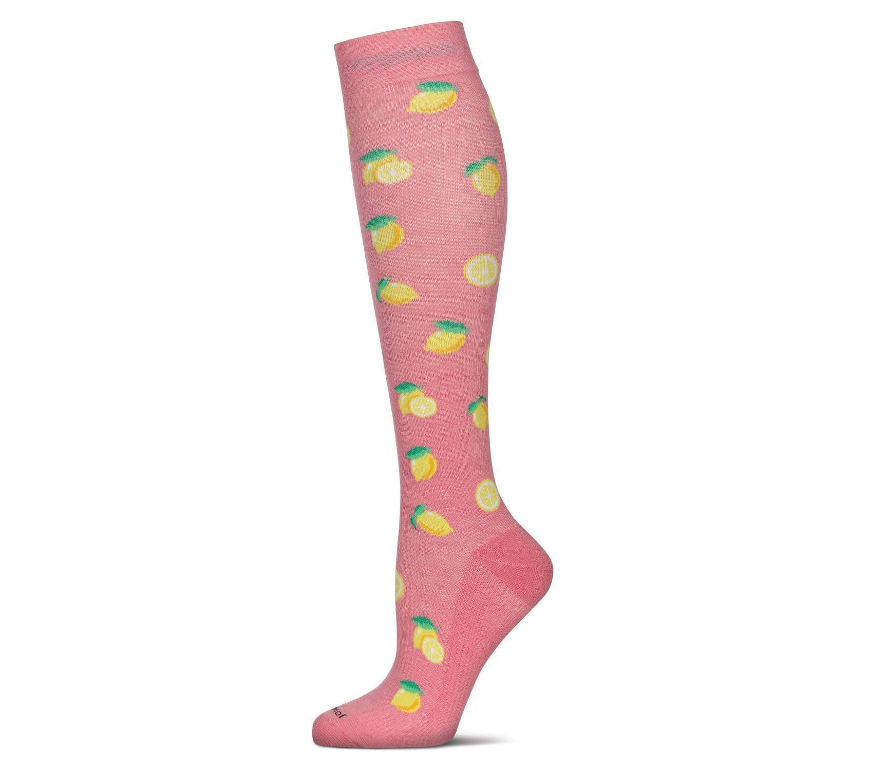 MeMoi Bamboo Pa tterned Compres sion Socks - 1 Pair