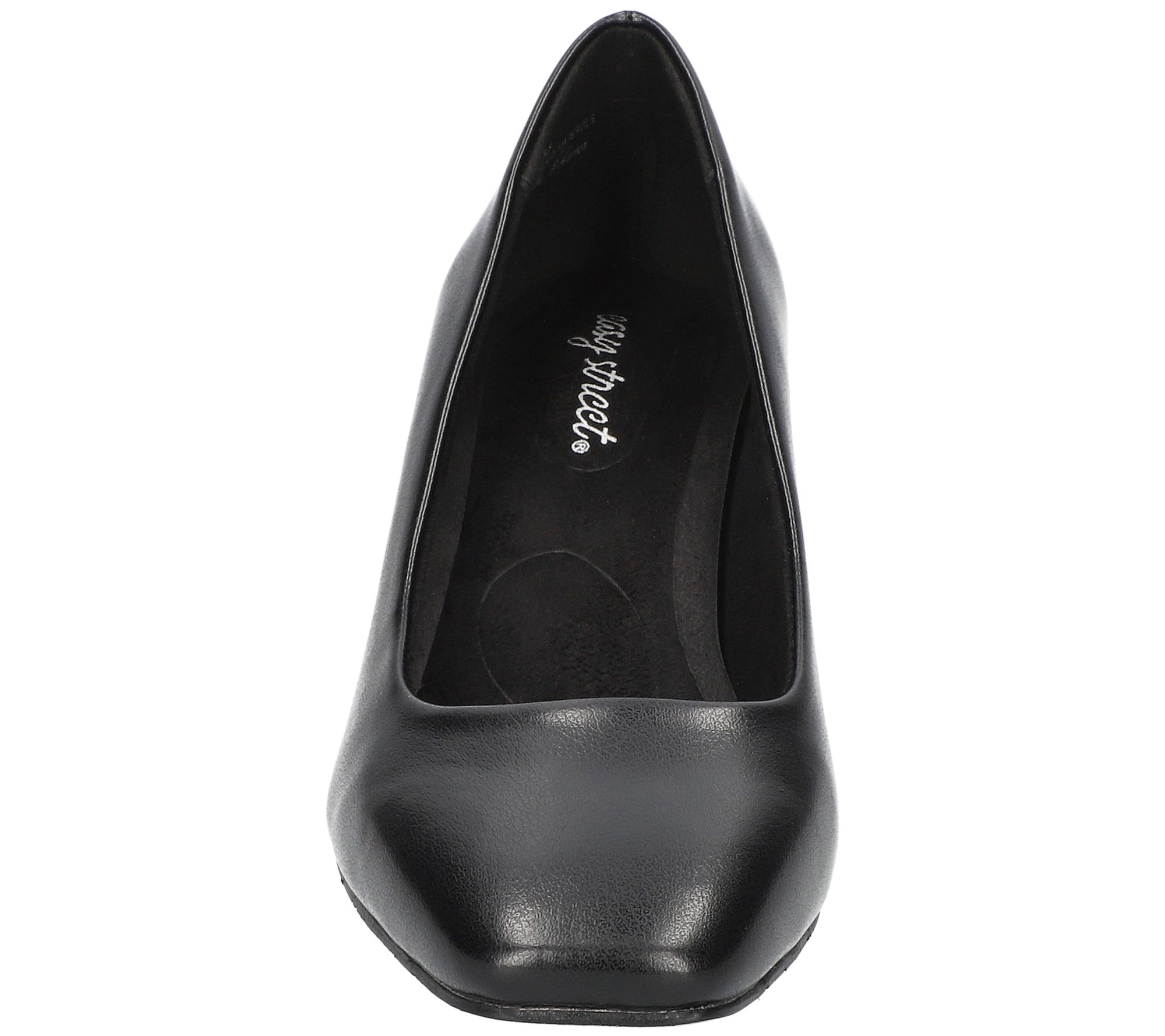 Easy Street Square Toe Pumps-Poet - QVC.com