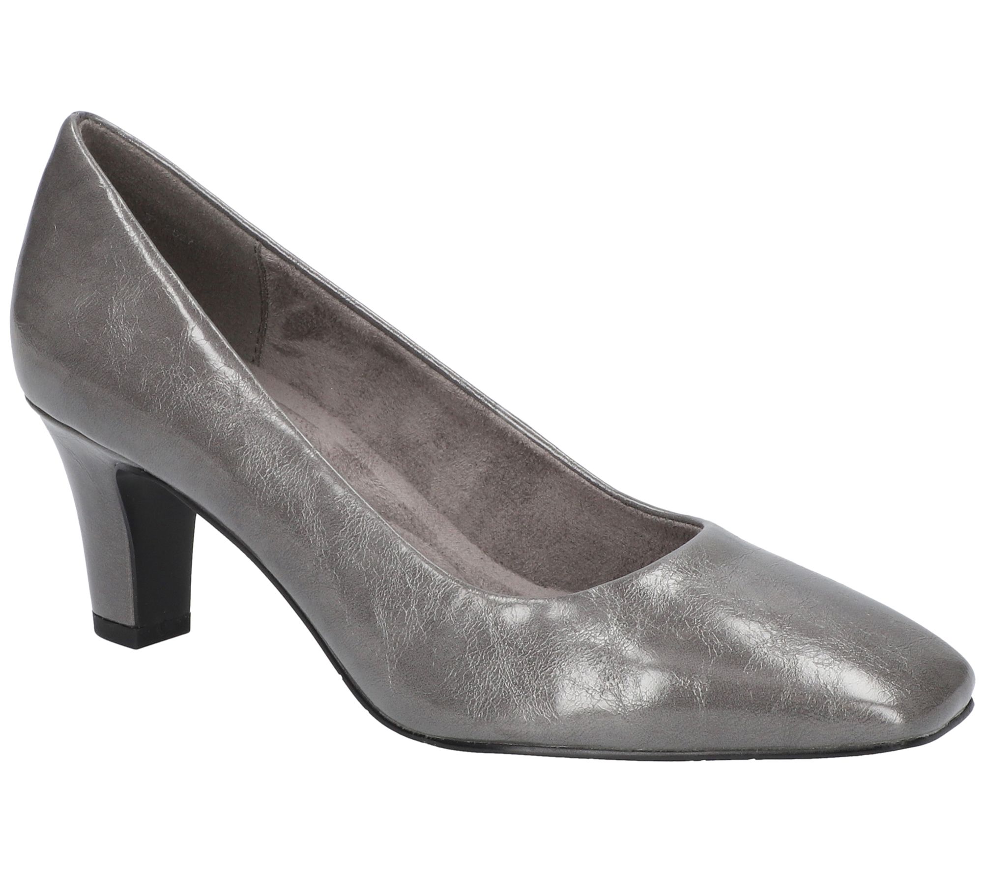 Easy Street Square Toe Pumps-Poet