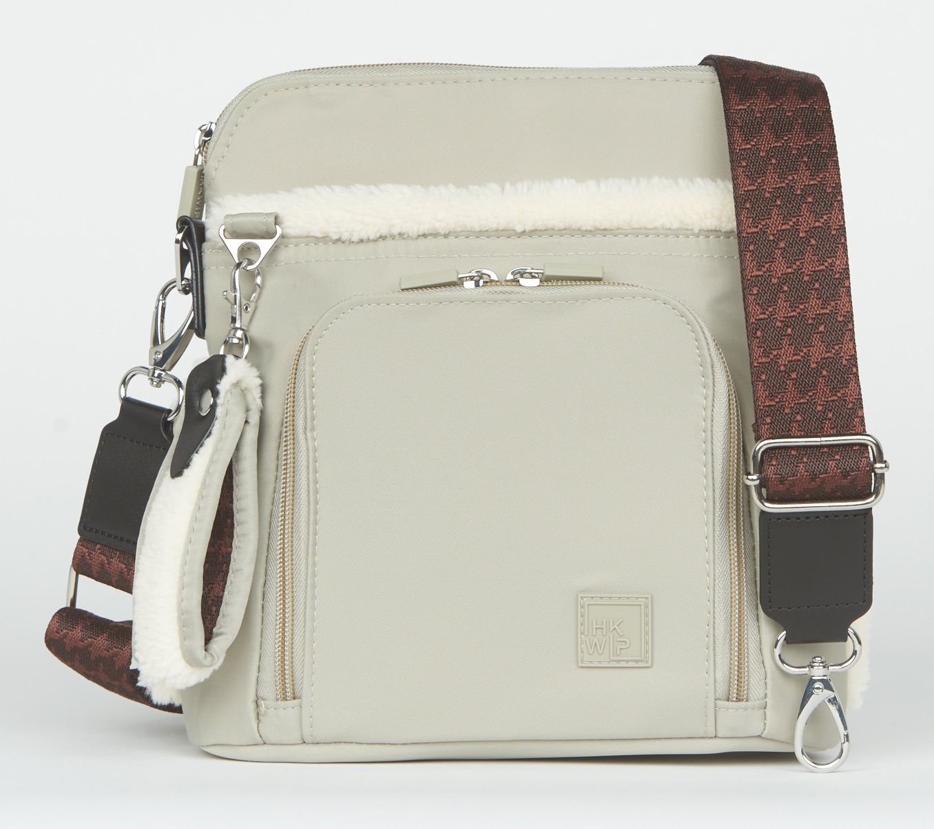 IHKWIP The City Sherpa Crossbody with Houndstooth Strap