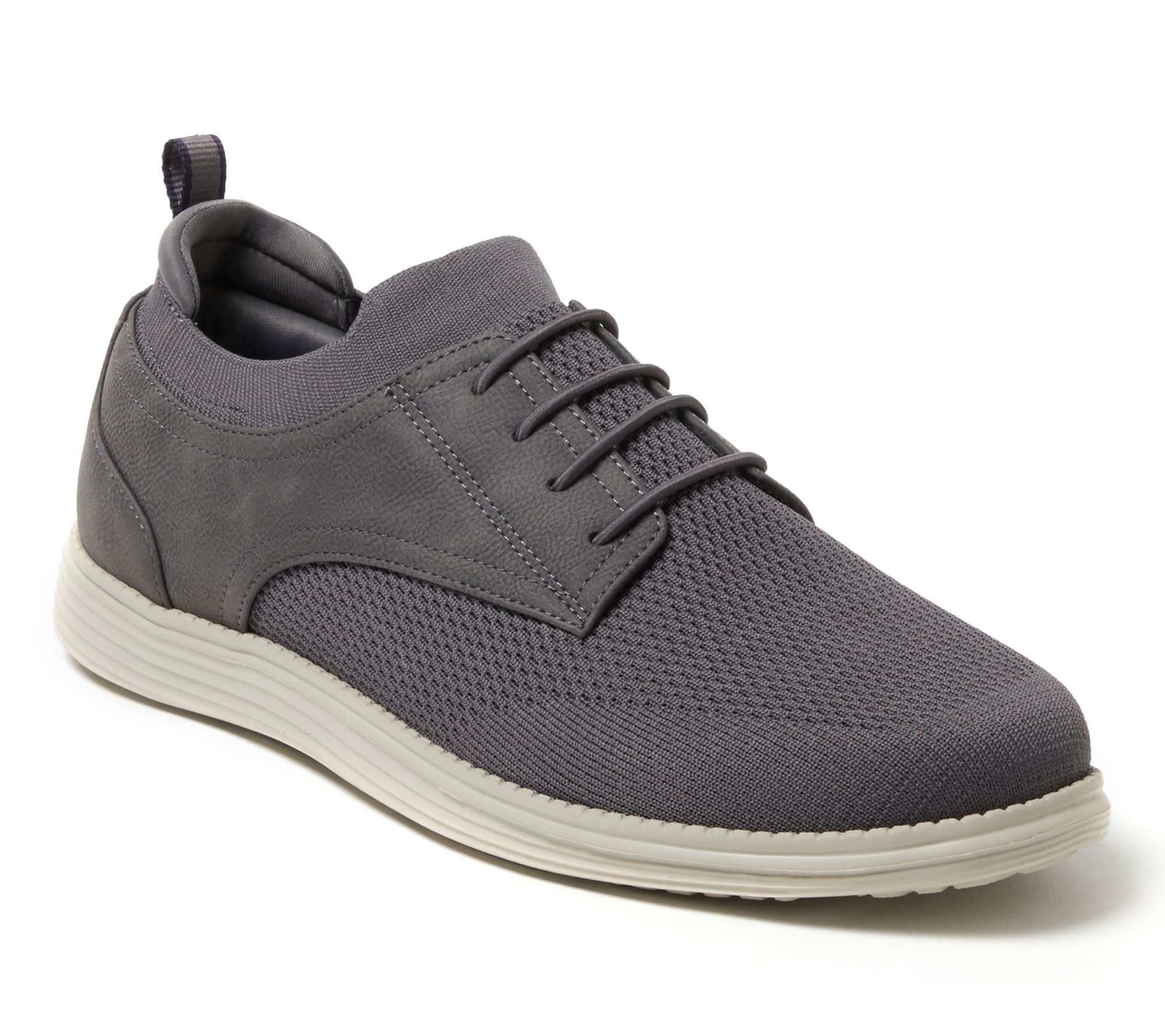 Dearfoams Men's Lightweight Slip On Stretch Knit Oxford