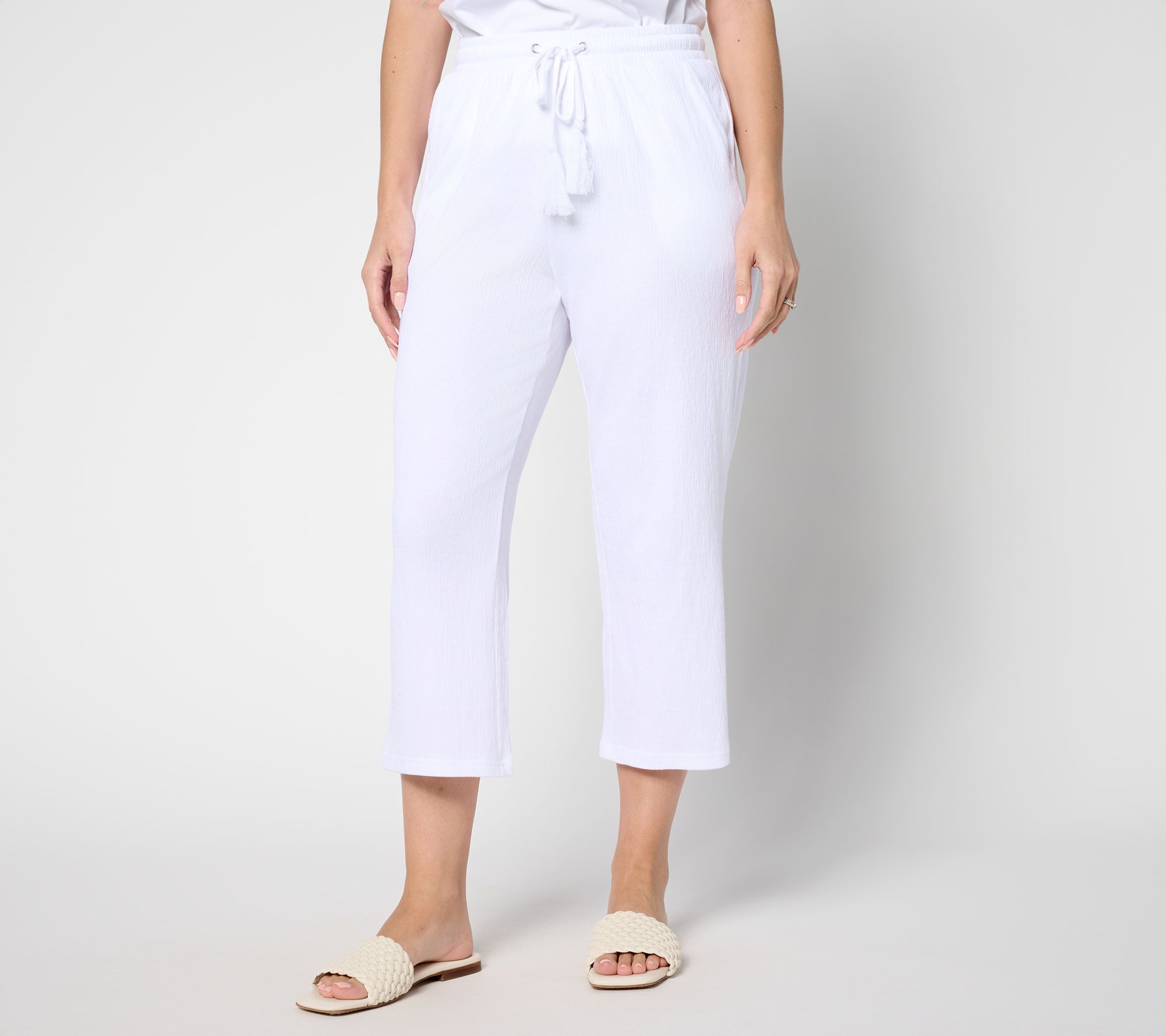 Belle by Kim Gravel Regular Packabelle Gotta Getaway Cropped Pant