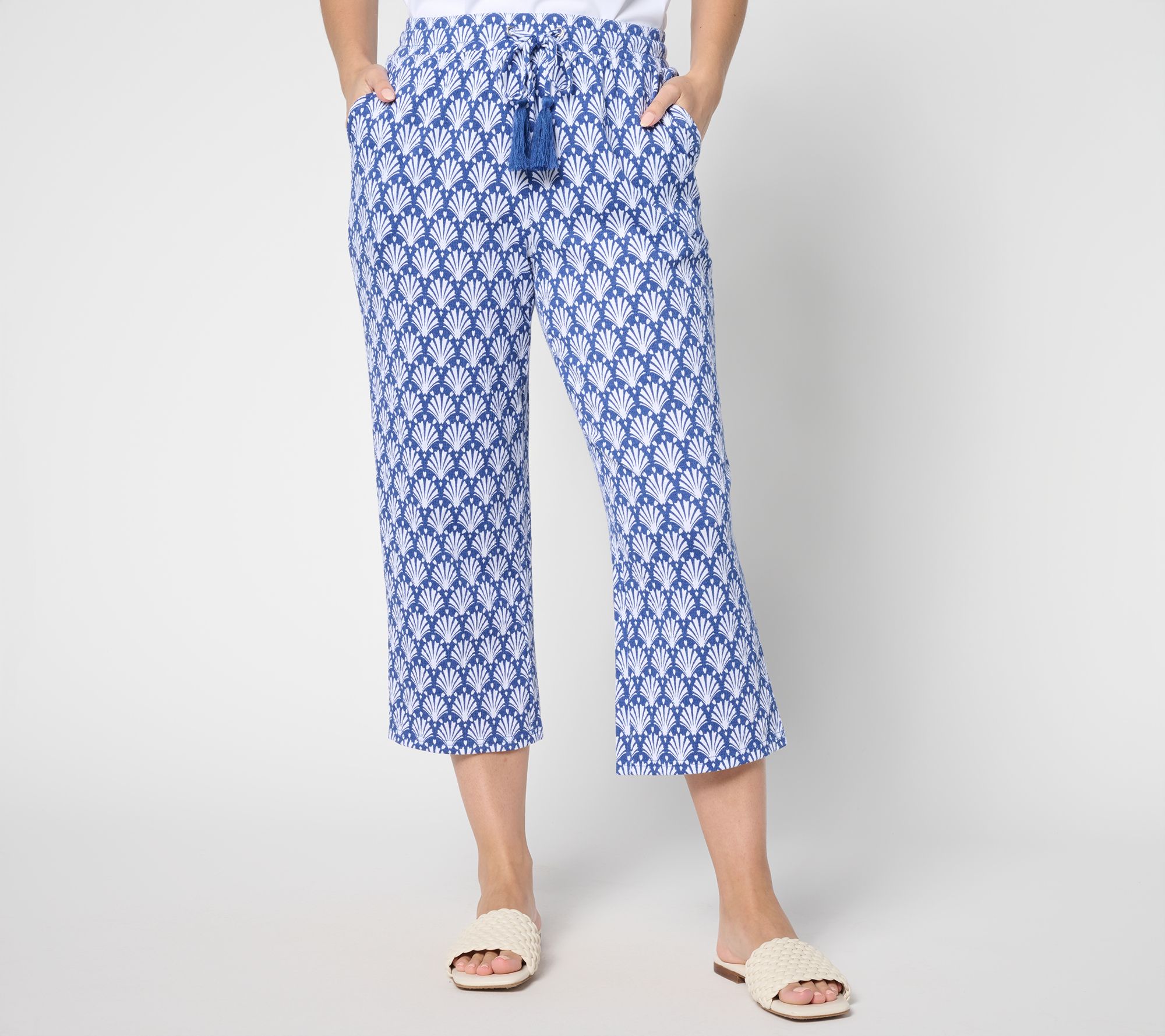 Belle by Kim Gravel Regular Packabelle Gotta Getaway Cropped Pant