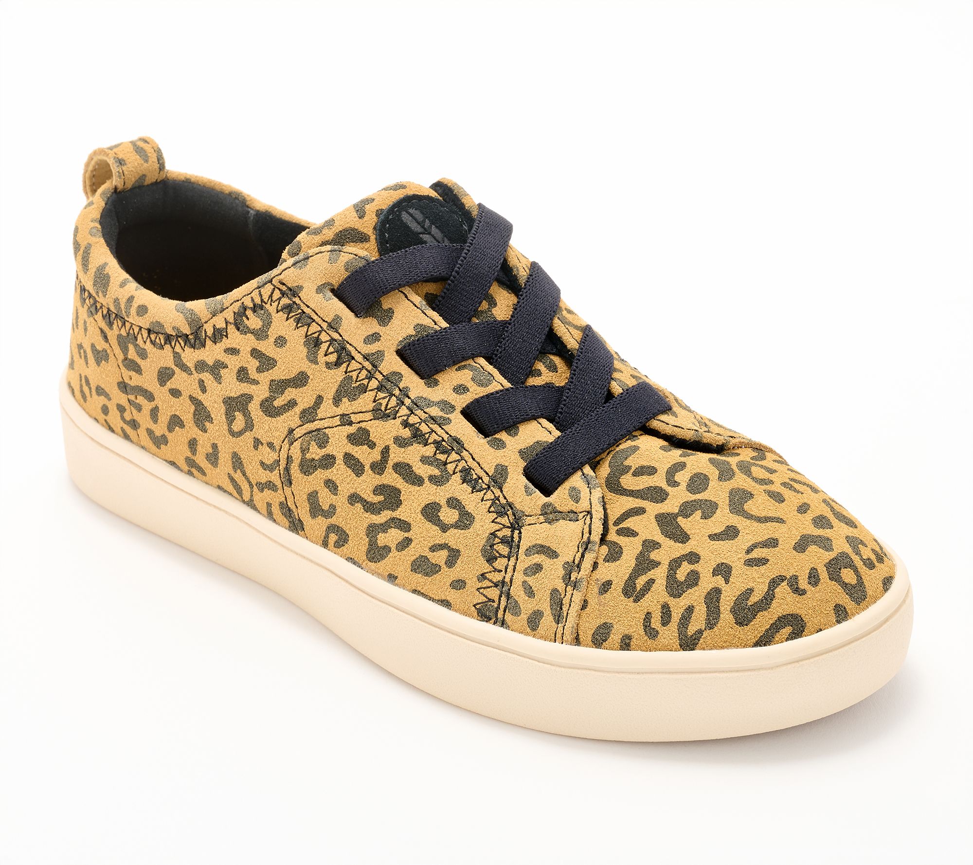 Revitalign Orthotic Water Repellent Suede Sneakers - Misty
