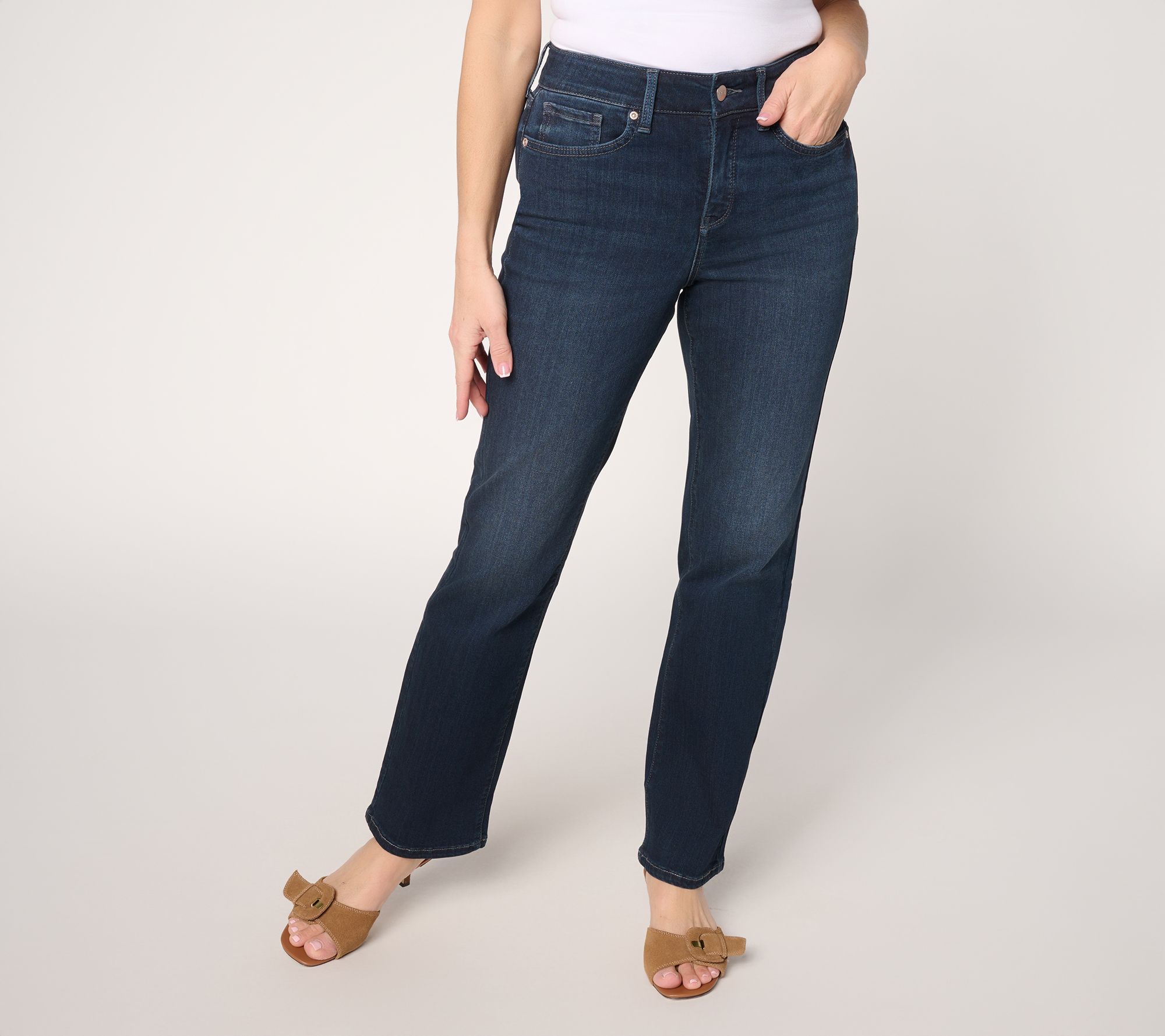NYDJ Sure Stretch Ellison Straight-Leg Jeans - Regular