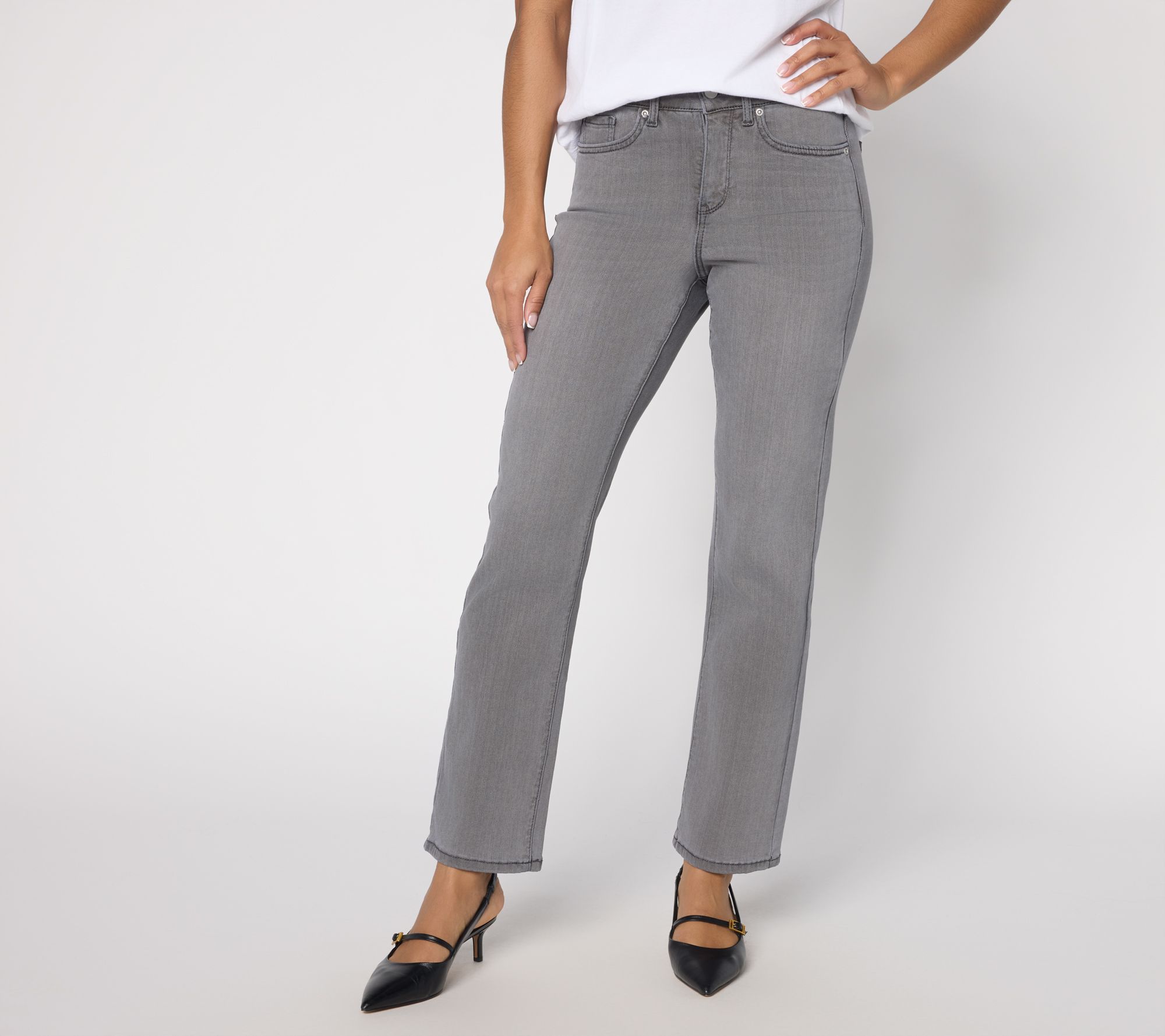 NYDJ Sure Stretch Ellison Straight-Leg Jeans - Regular