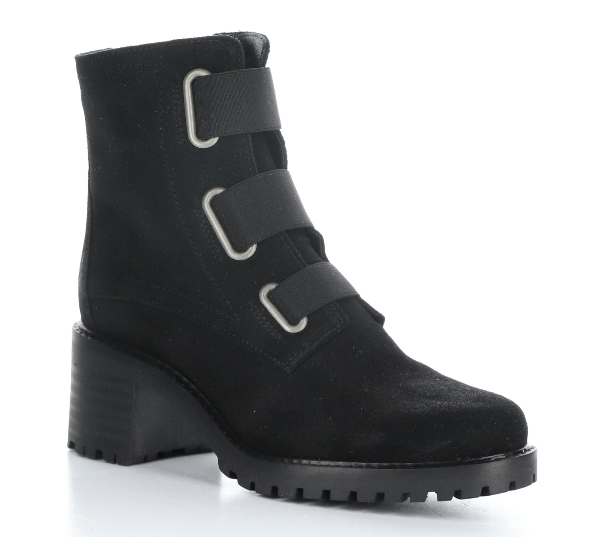 Bos. & Co. Suede/Elastic Side Zip  Boot  - Indie