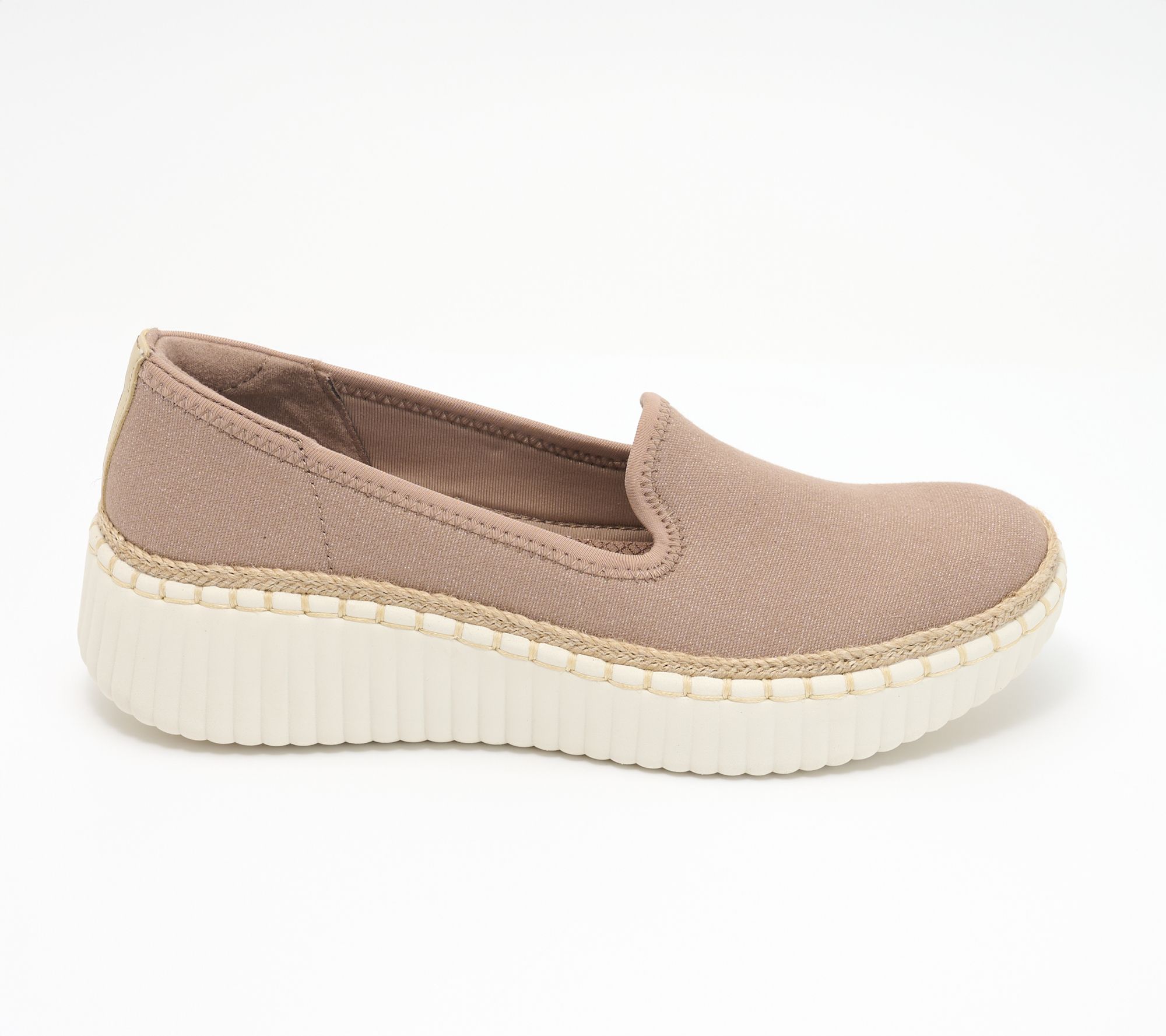 Skechers Wilshire Blvd Canvas A-Line Slip-Ons - QVC.com