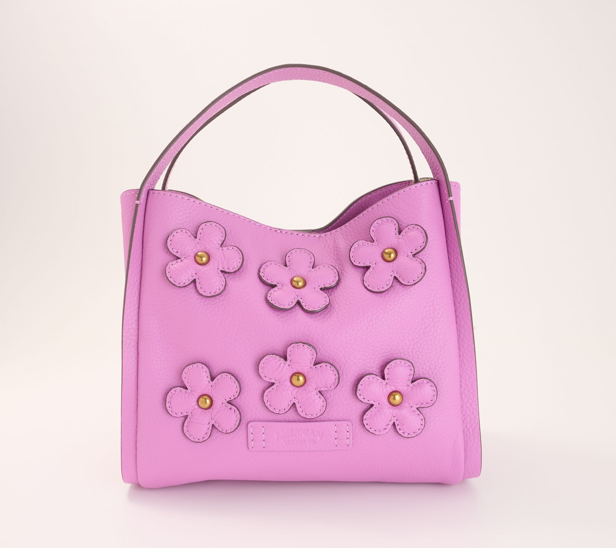 American Leather Co. Auburn Petals Convertible Crossobody