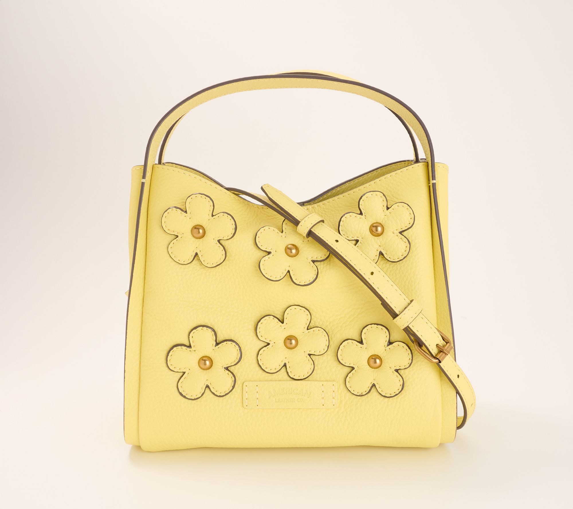 American Leather Co. Auburn Petals Convertible Crossobody