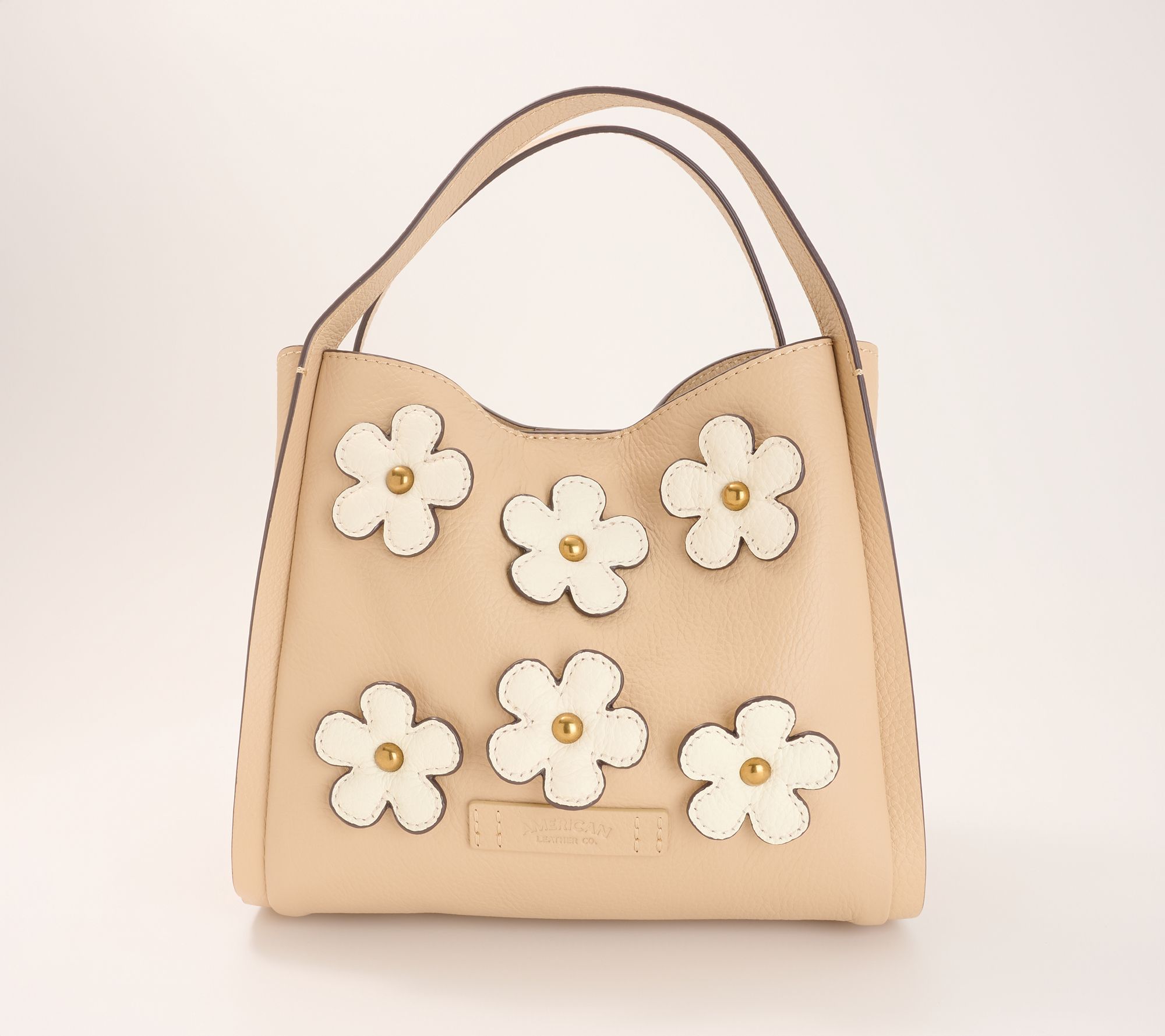 American Leather Co. Auburn Petals Convertible Crossobody