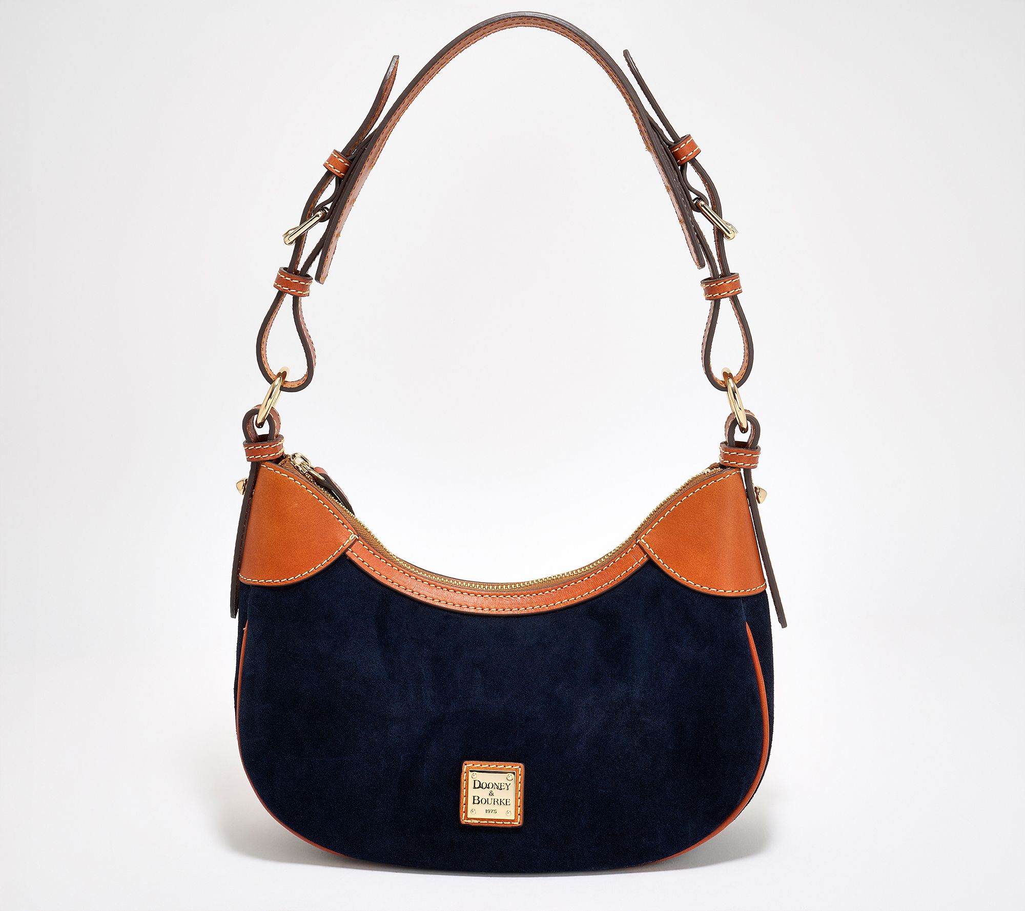 "As Is" Dooney & Bourke Suede Small Hobo Shoulder Bag