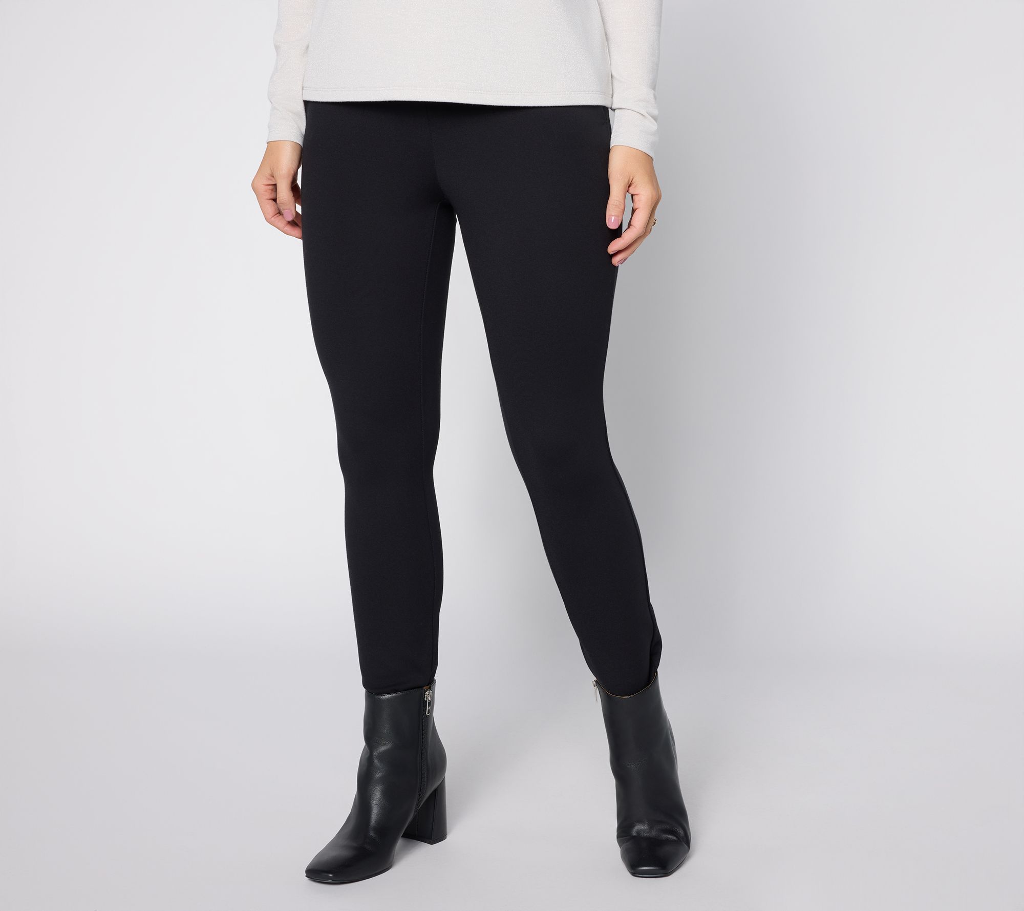 "As Is" Belle by Kim Gravel Reg Ponte Boot Ready Stirrup Pant