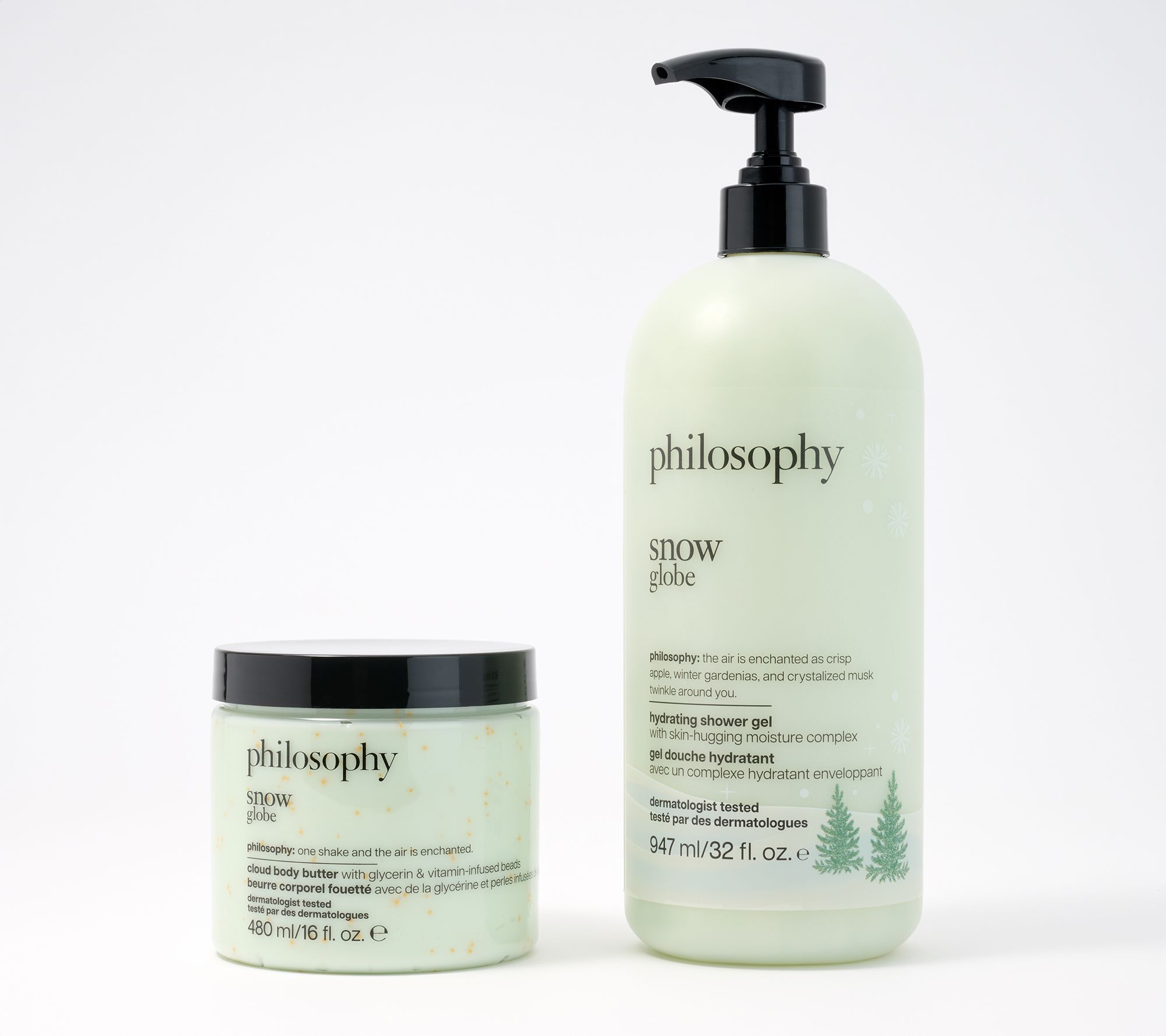  philosophy supersize snowy fun 32oz shower gel  & 16oz cloud