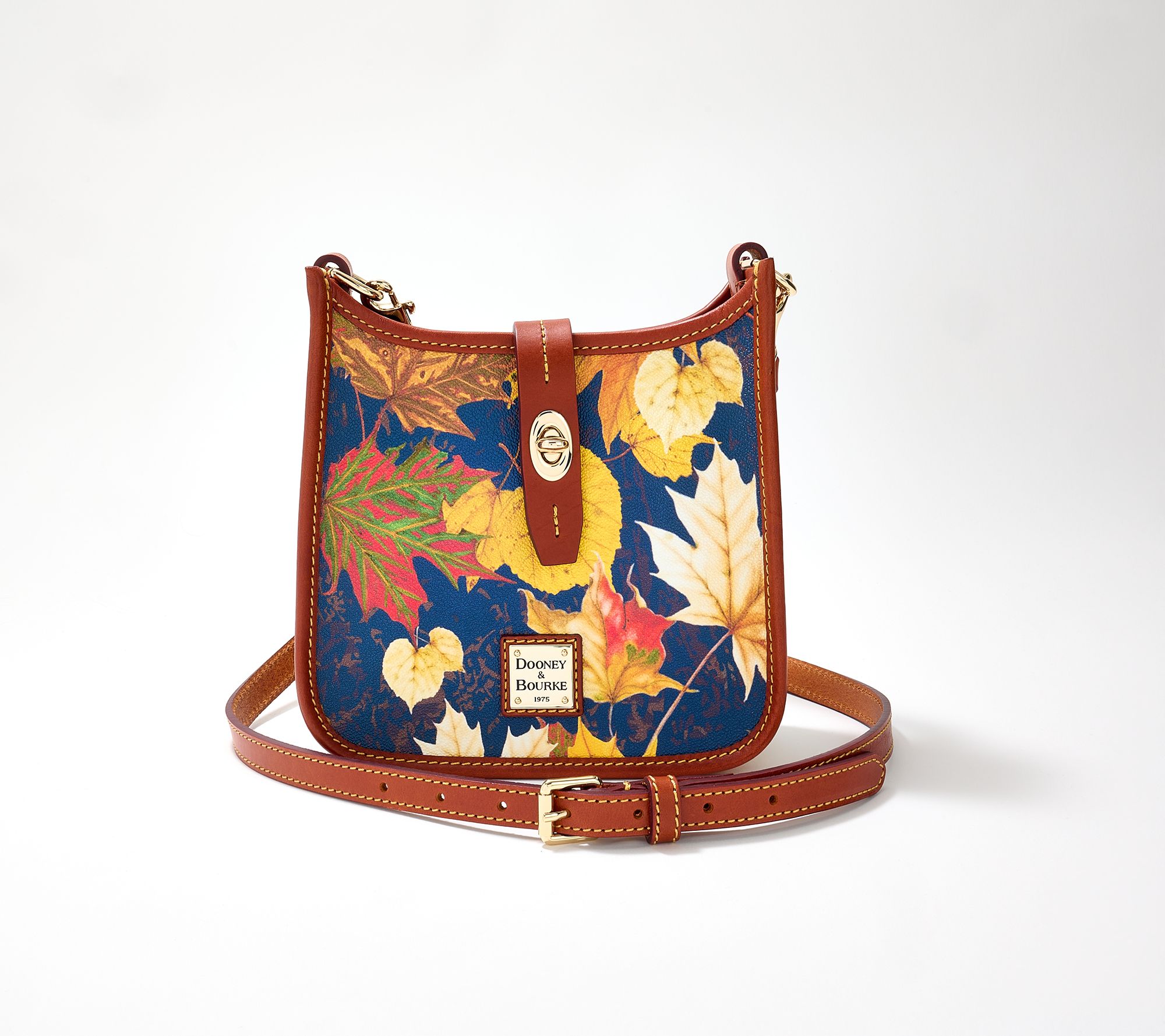 Dooney & Bourke Coated Cotton Maple Leaf Small Crossbody