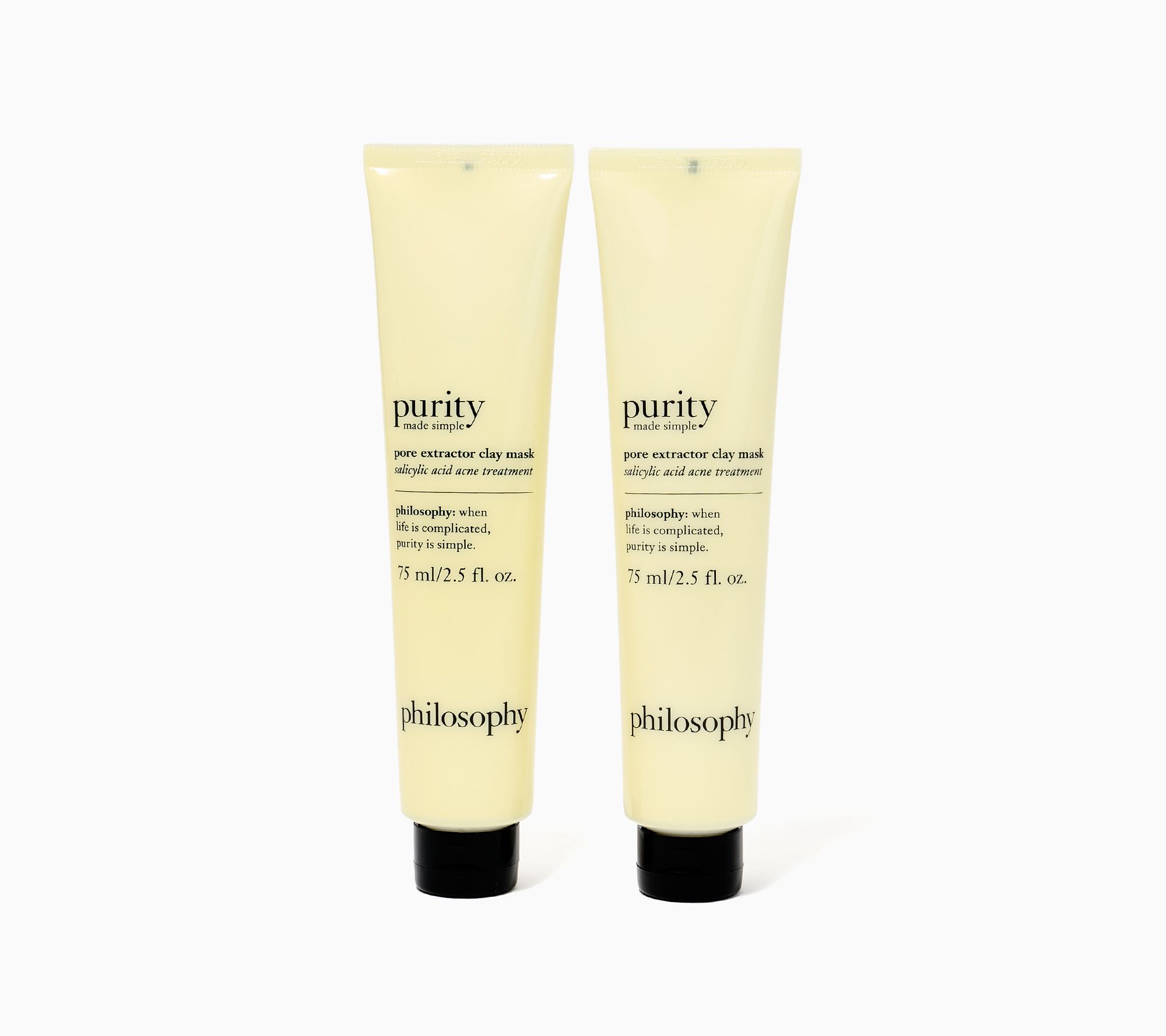 philosophy pore extractor clay mask 2.5oz duo