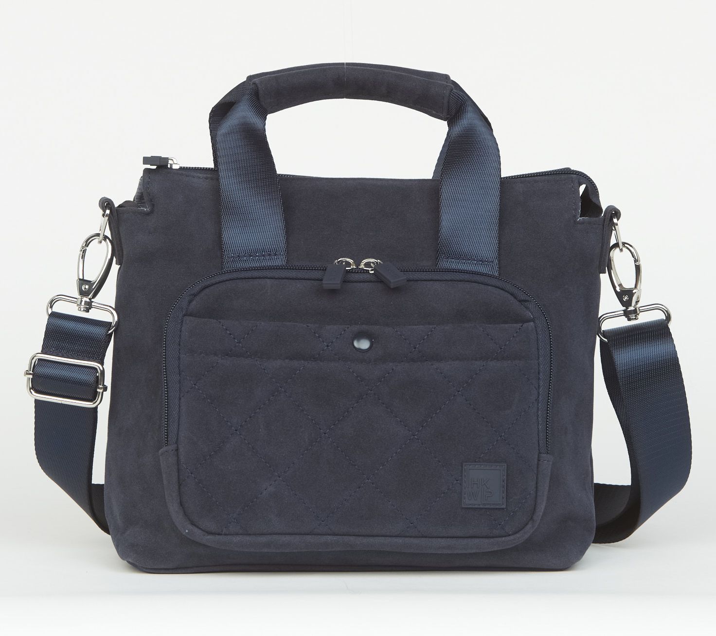 IHKWIP The Suede Mini Tote with Crossbody Strap