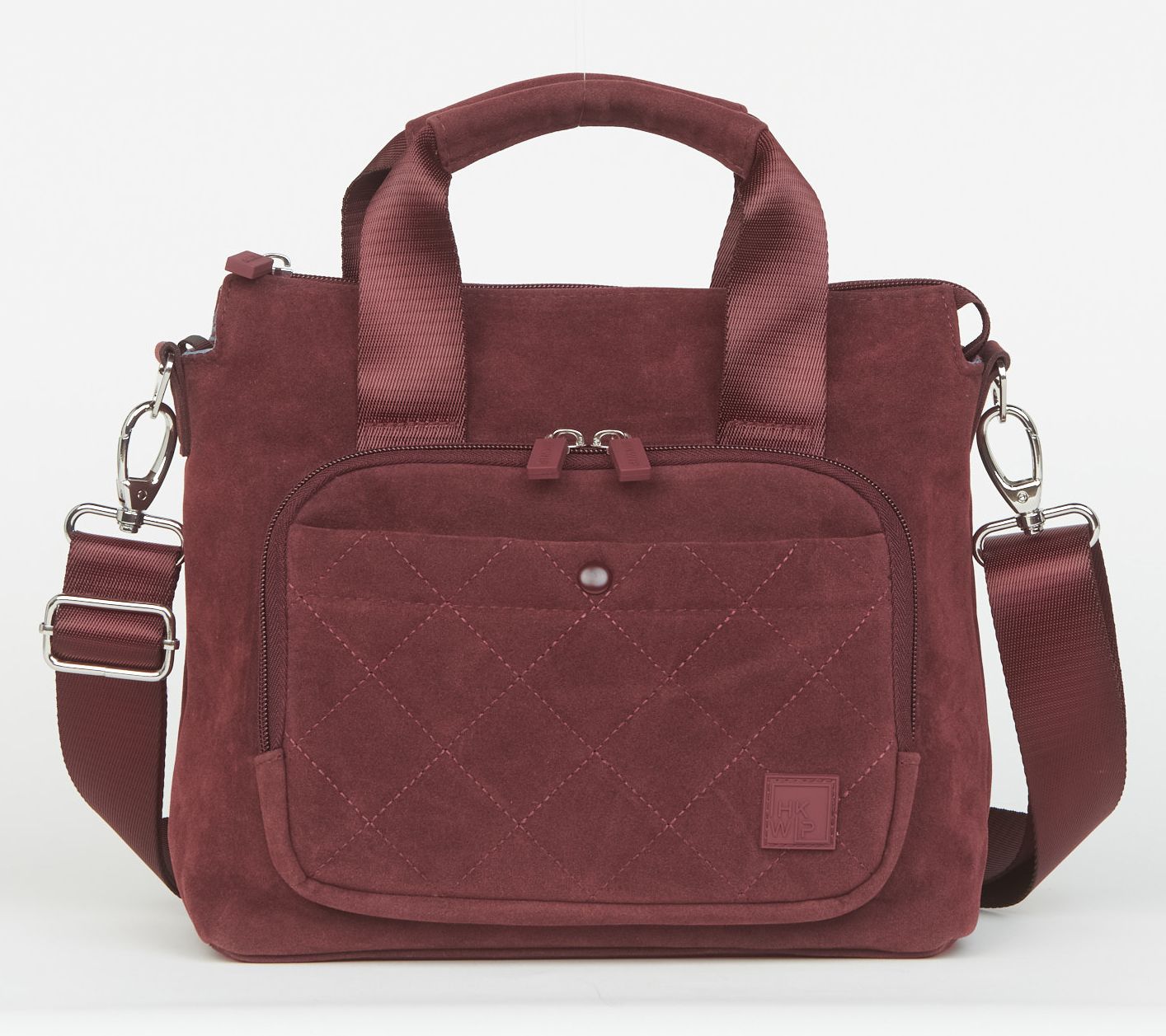 IHKWIP The Suede Mini Tote with Crossbody Strap