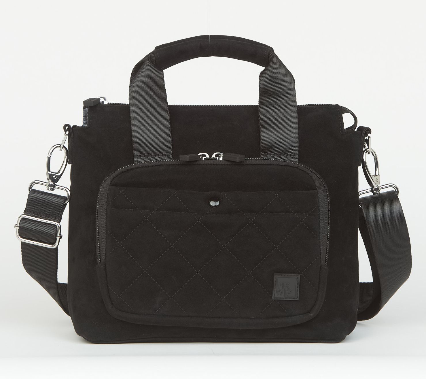 IHKWIP The Suede Mini Tote with Crossbody Strap