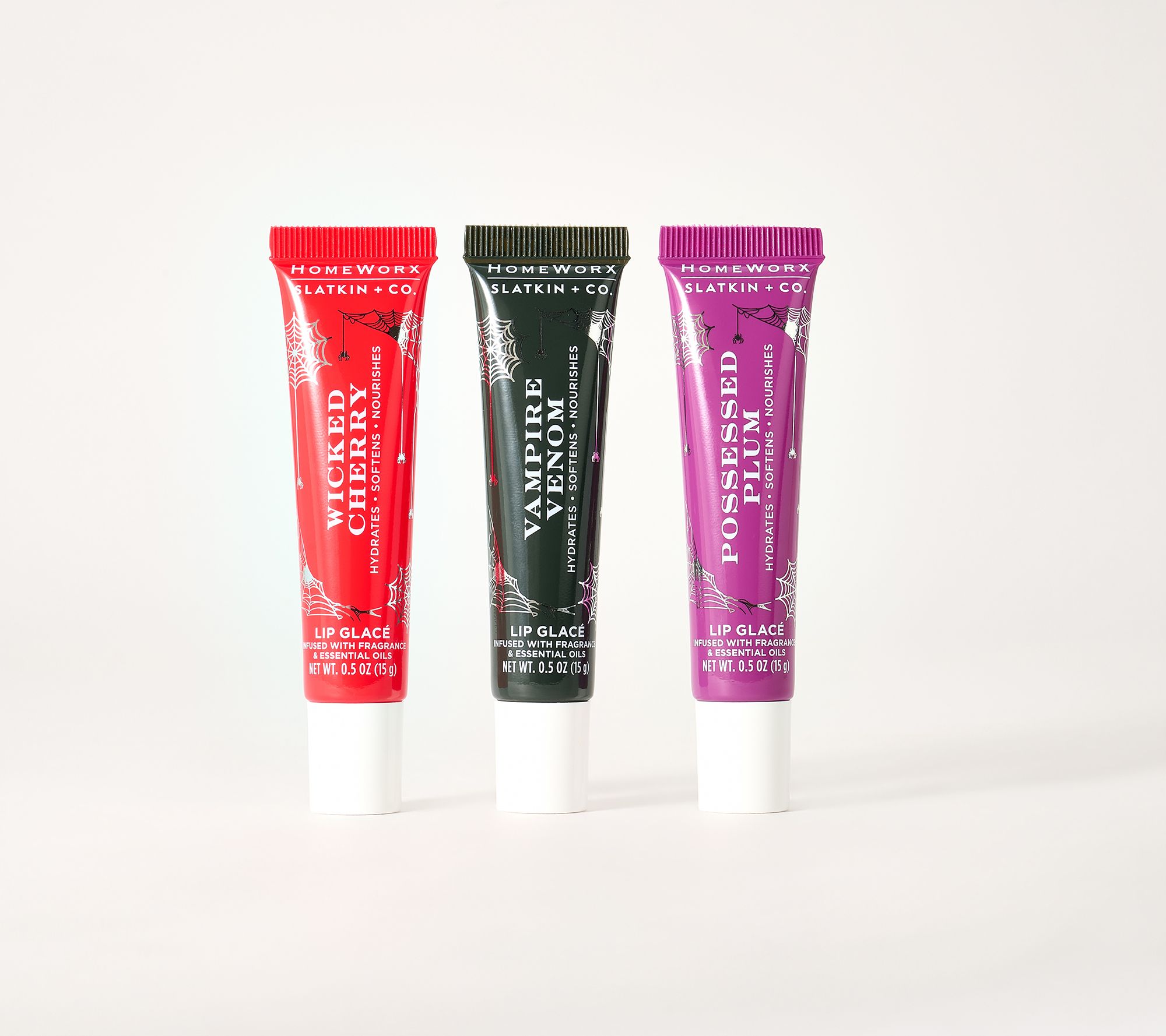 Homeworx by Slatkin + Co. Halloween Hydrating Lip Oil Trio